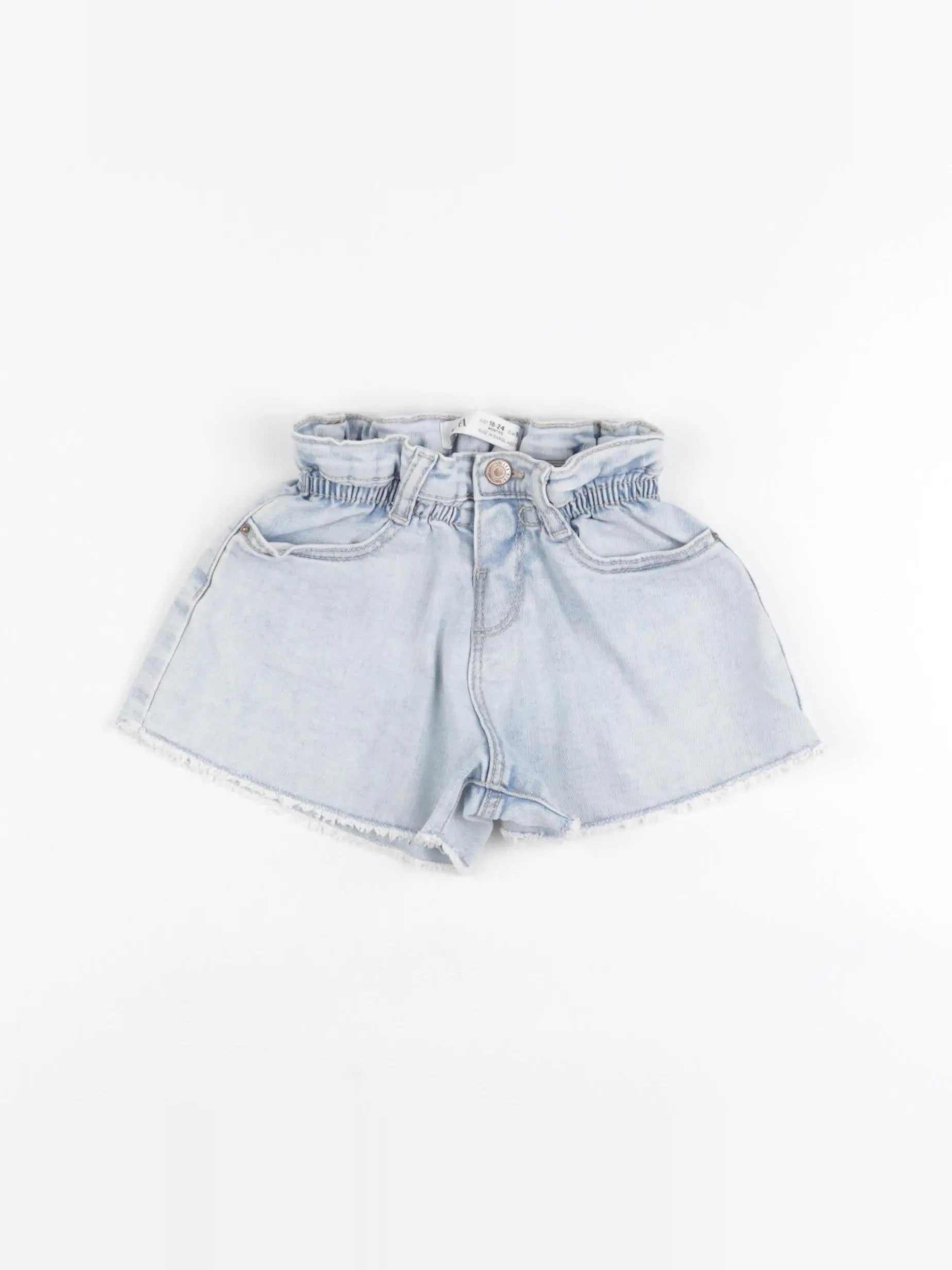 Petit Bateau - short bleu - 18/24 mois