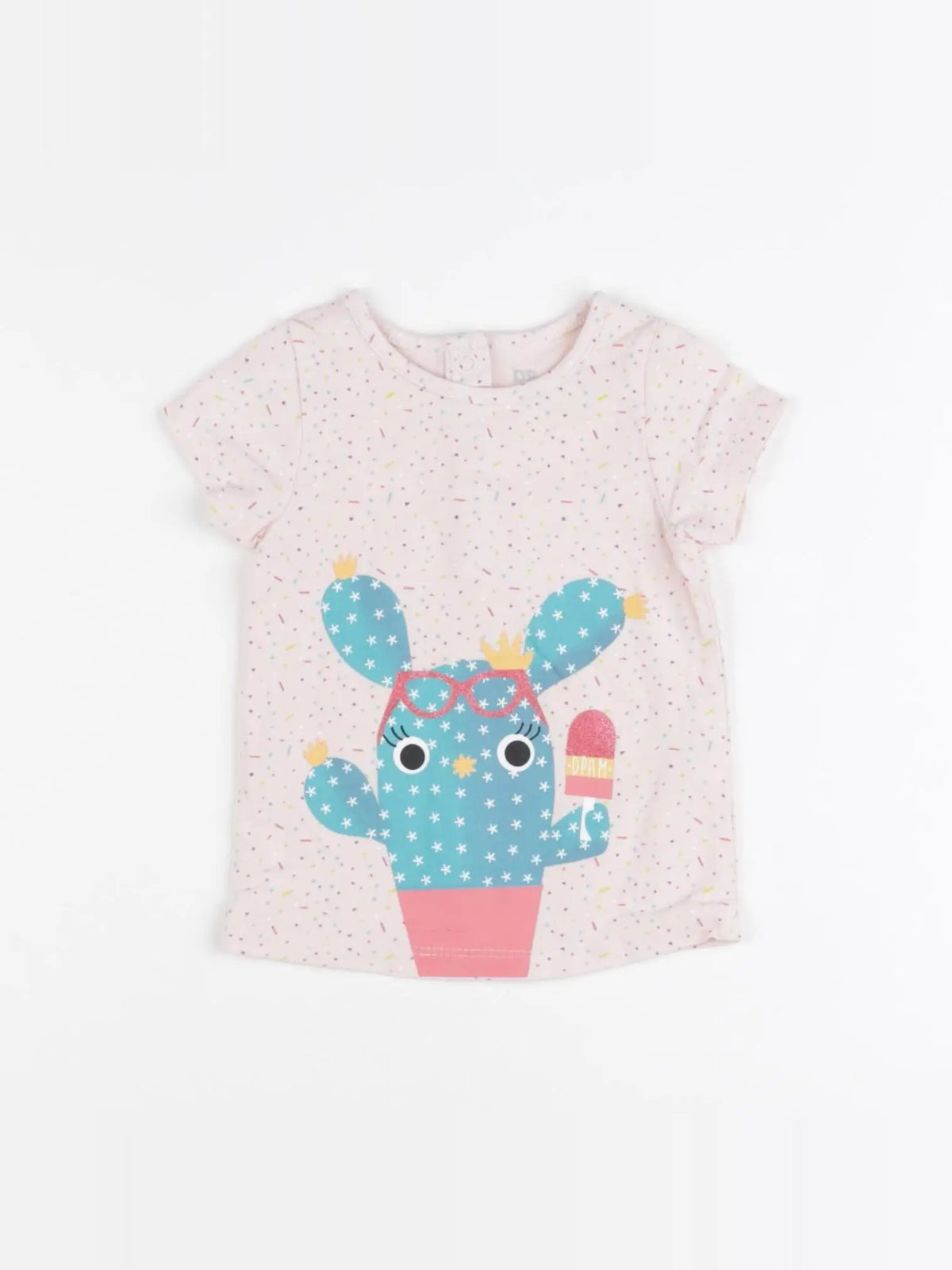DPAM - tee-shirt rose - 3 mois
