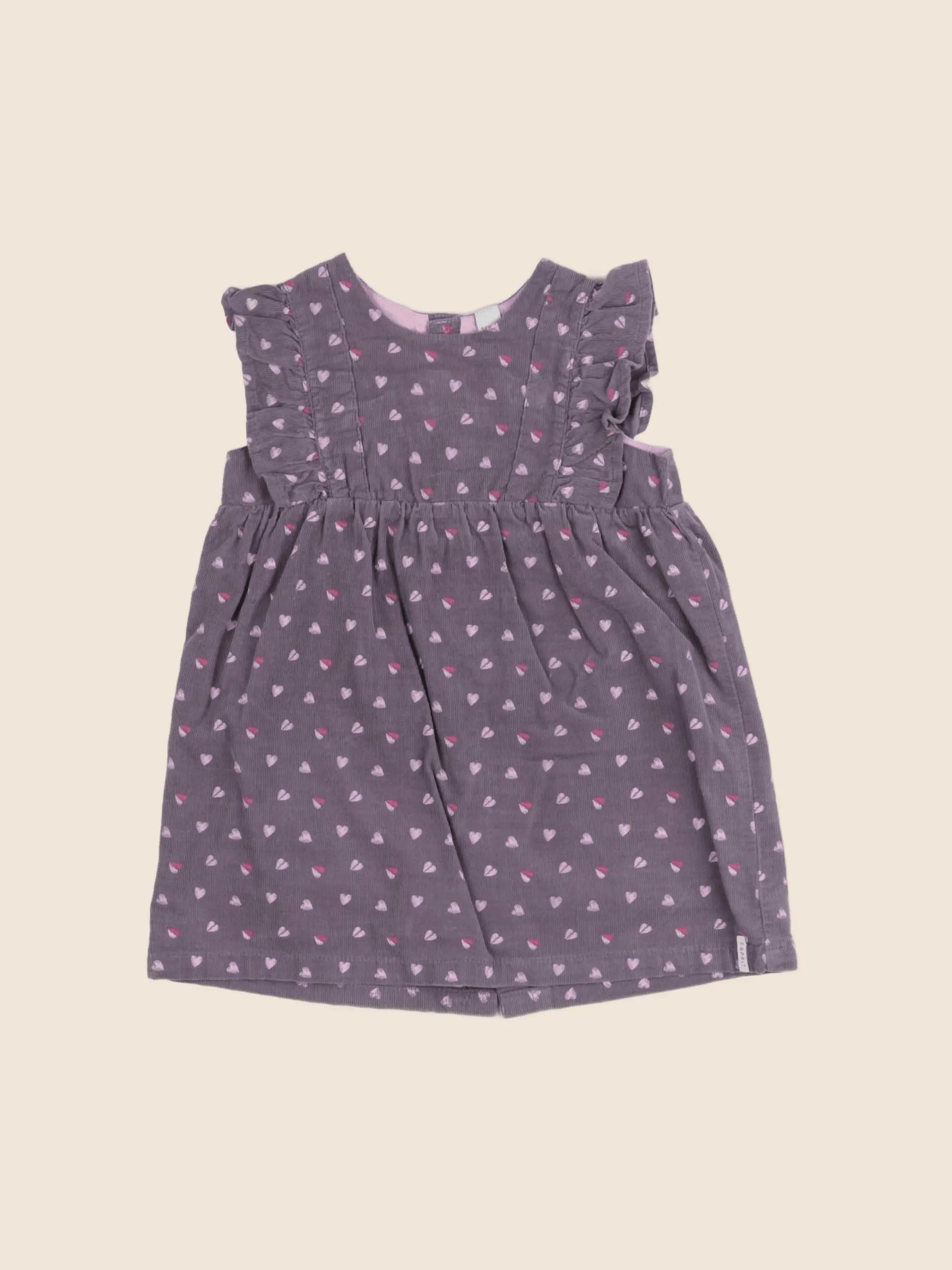 Esprit - robe violet - 12 mois