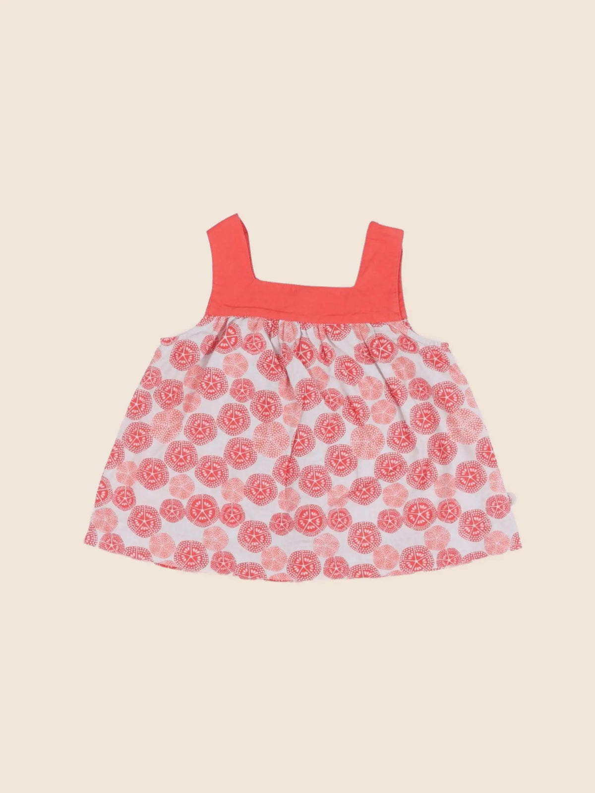 Obaïbi - blouse orange - 6 mois