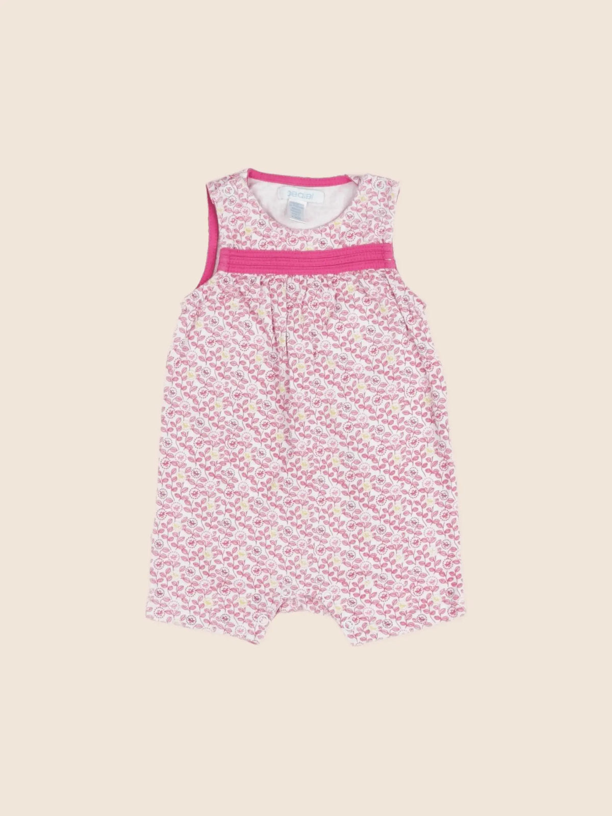 Obaïbi - combinaison rose - 6 mois