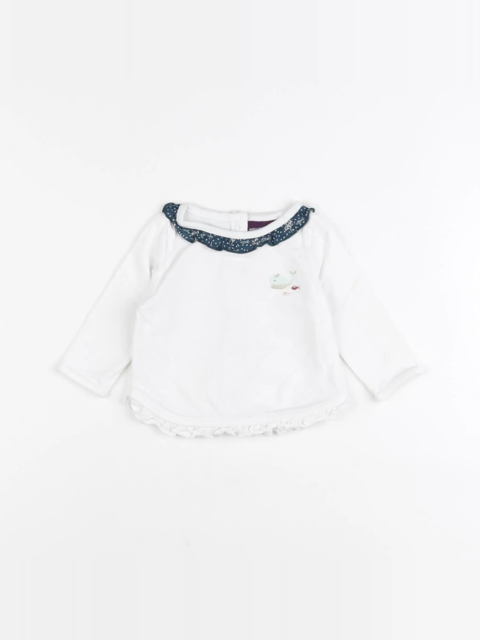 Sergent Major - tee-shirt beige - 3 mois