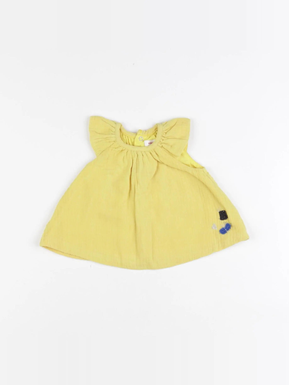 Catimini - blouse jaune - 3 mois
