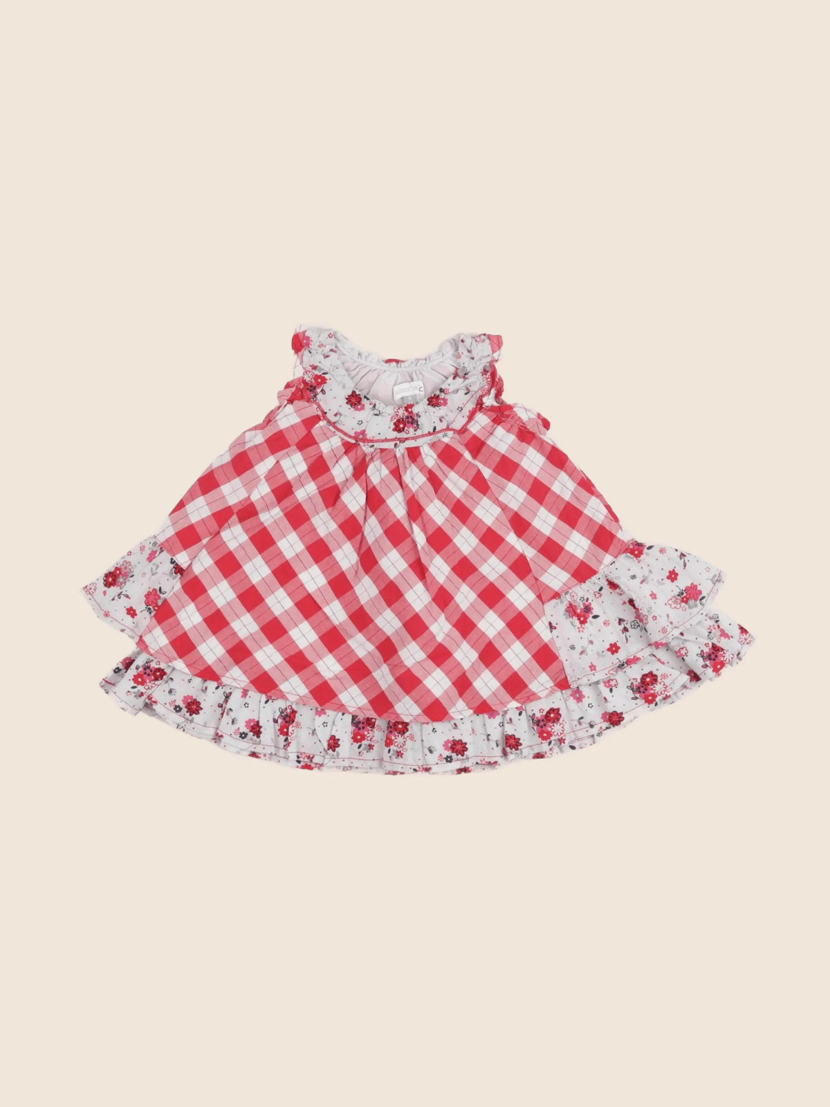 Absorba - robe rouge - 6 mois