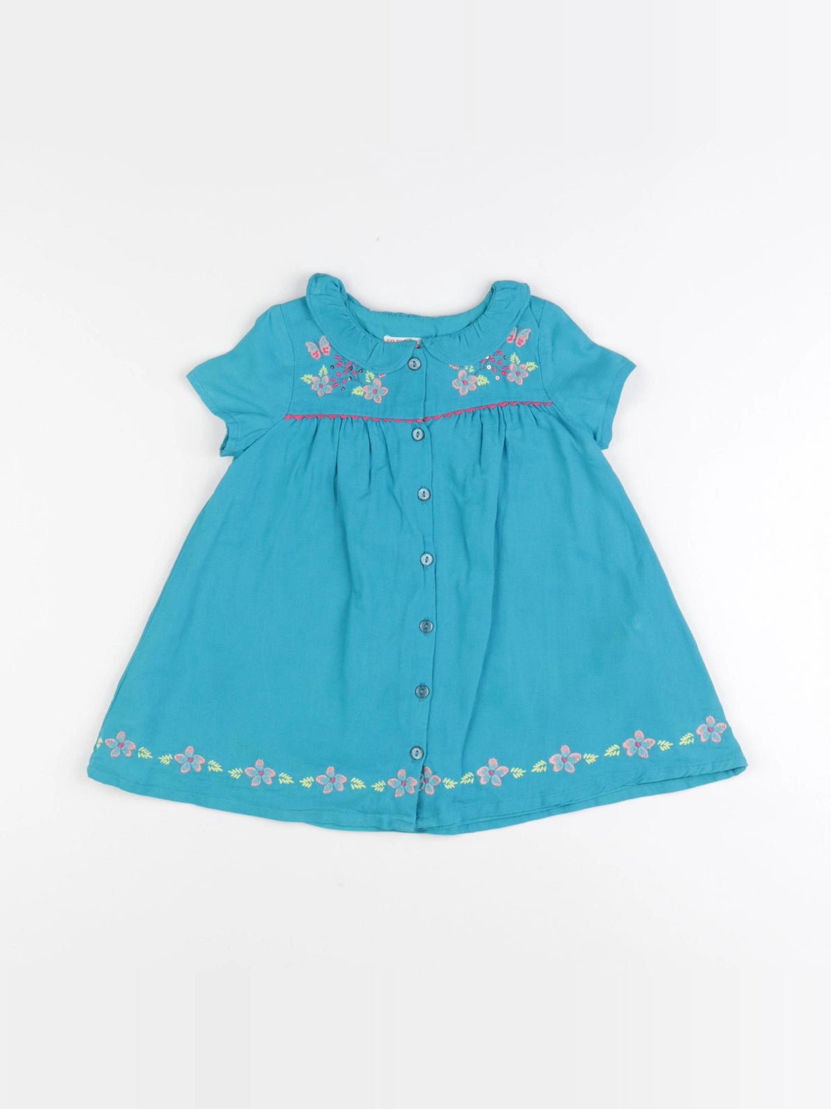 DPAM - robe bleu - 18 mois