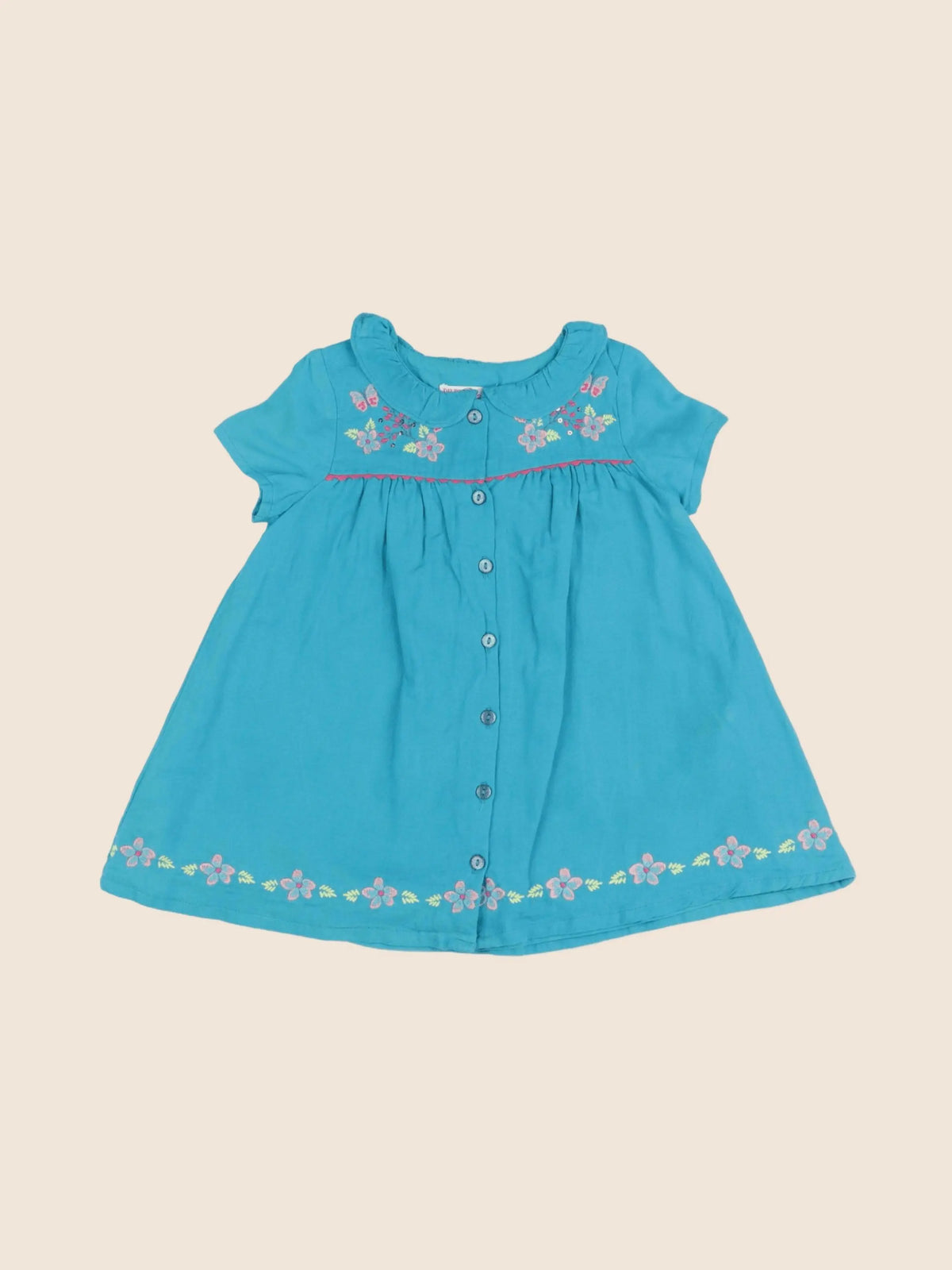 DPAM - robe bleu - 18 mois