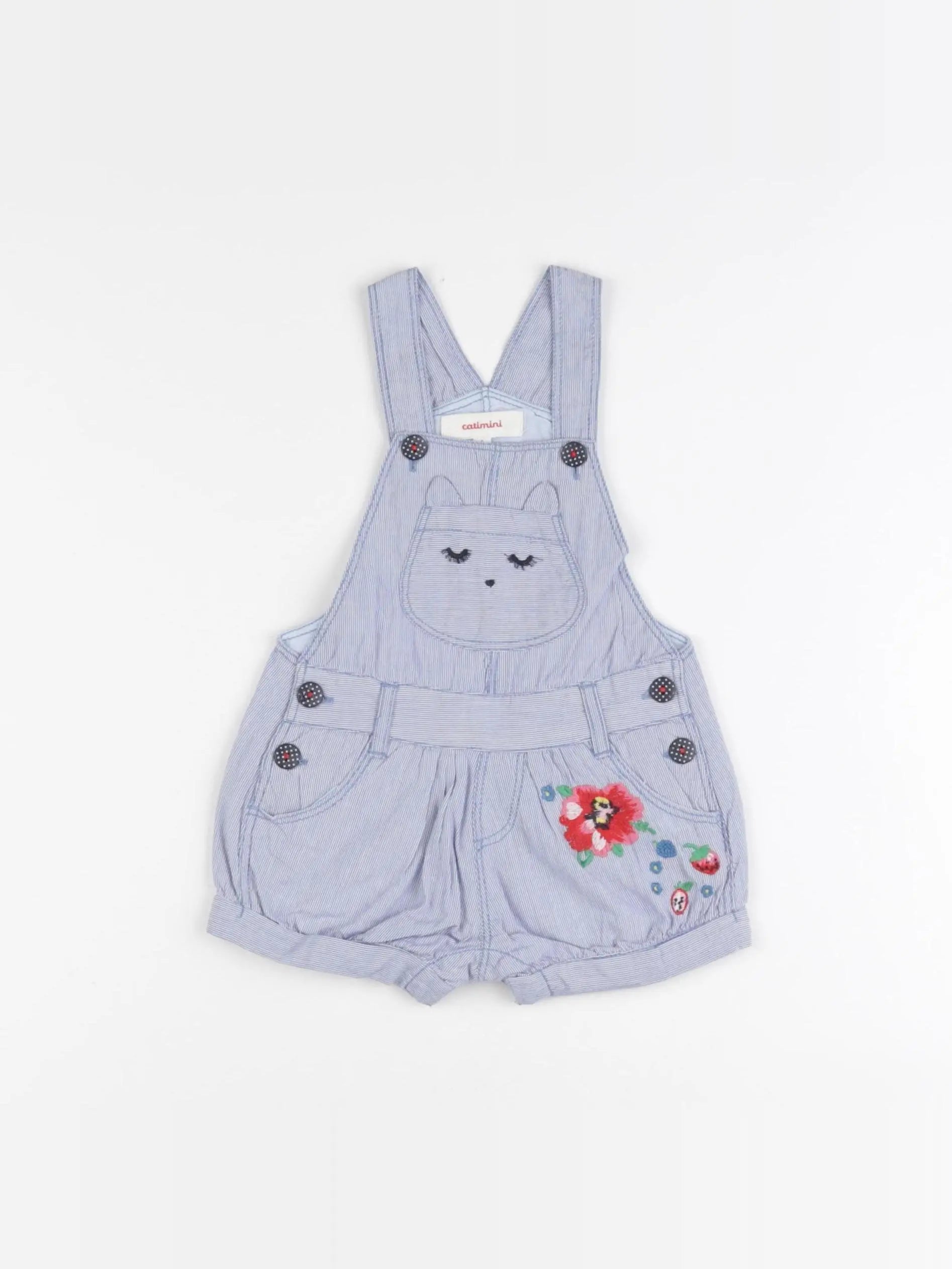 Catimini - combinaison bleu - 6 mois