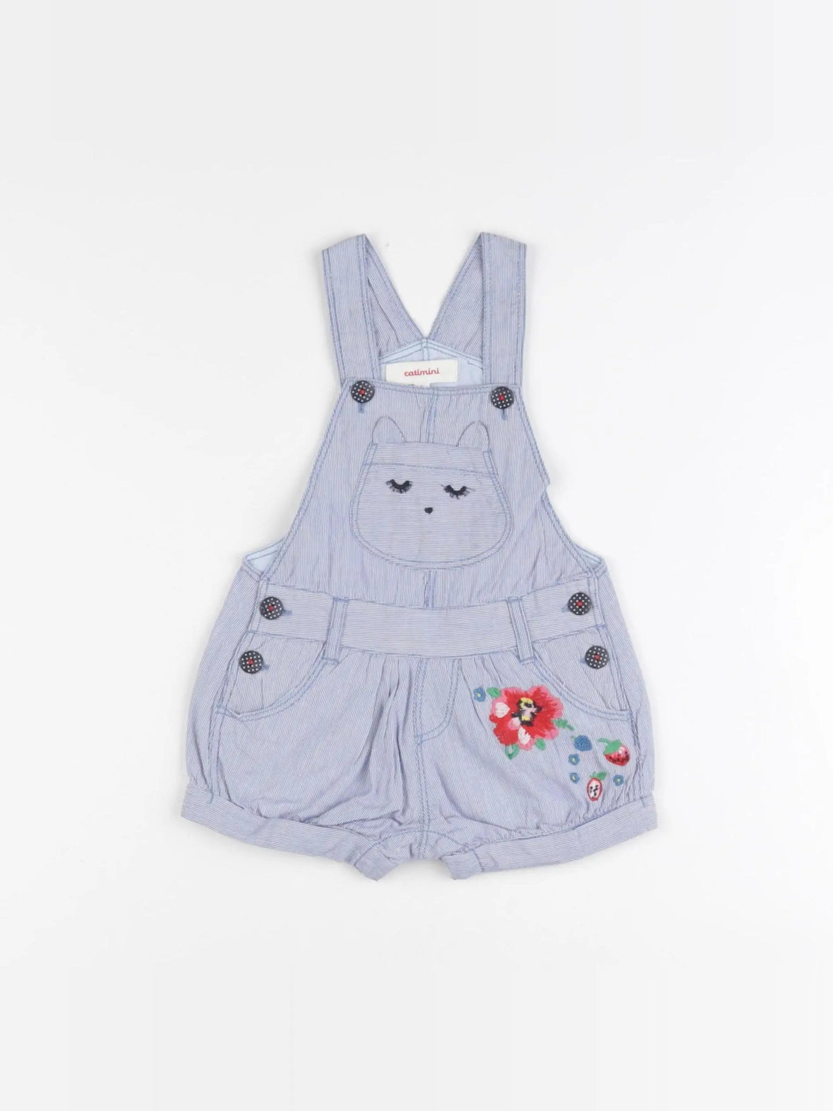 Catimini - combinaison bleu - 6 mois