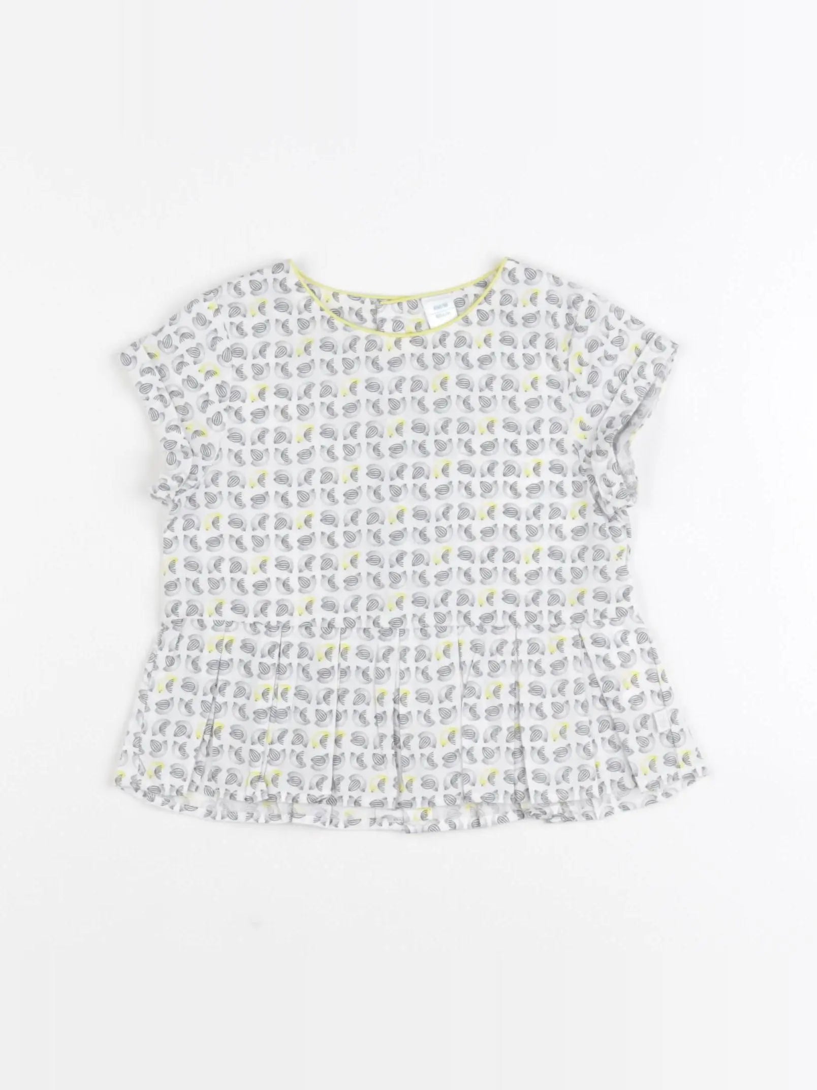 Obaïbi - blouse gris - 6 mois