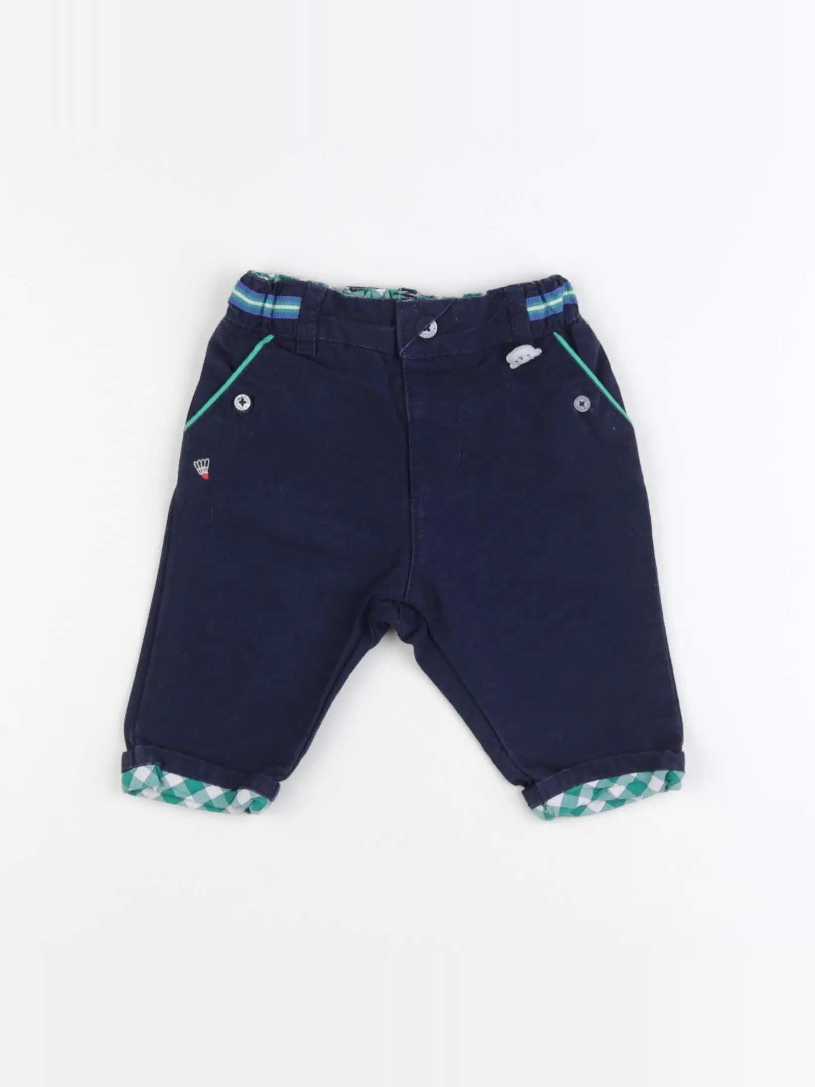 Sergent Major - pantalon bleu - 3 mois