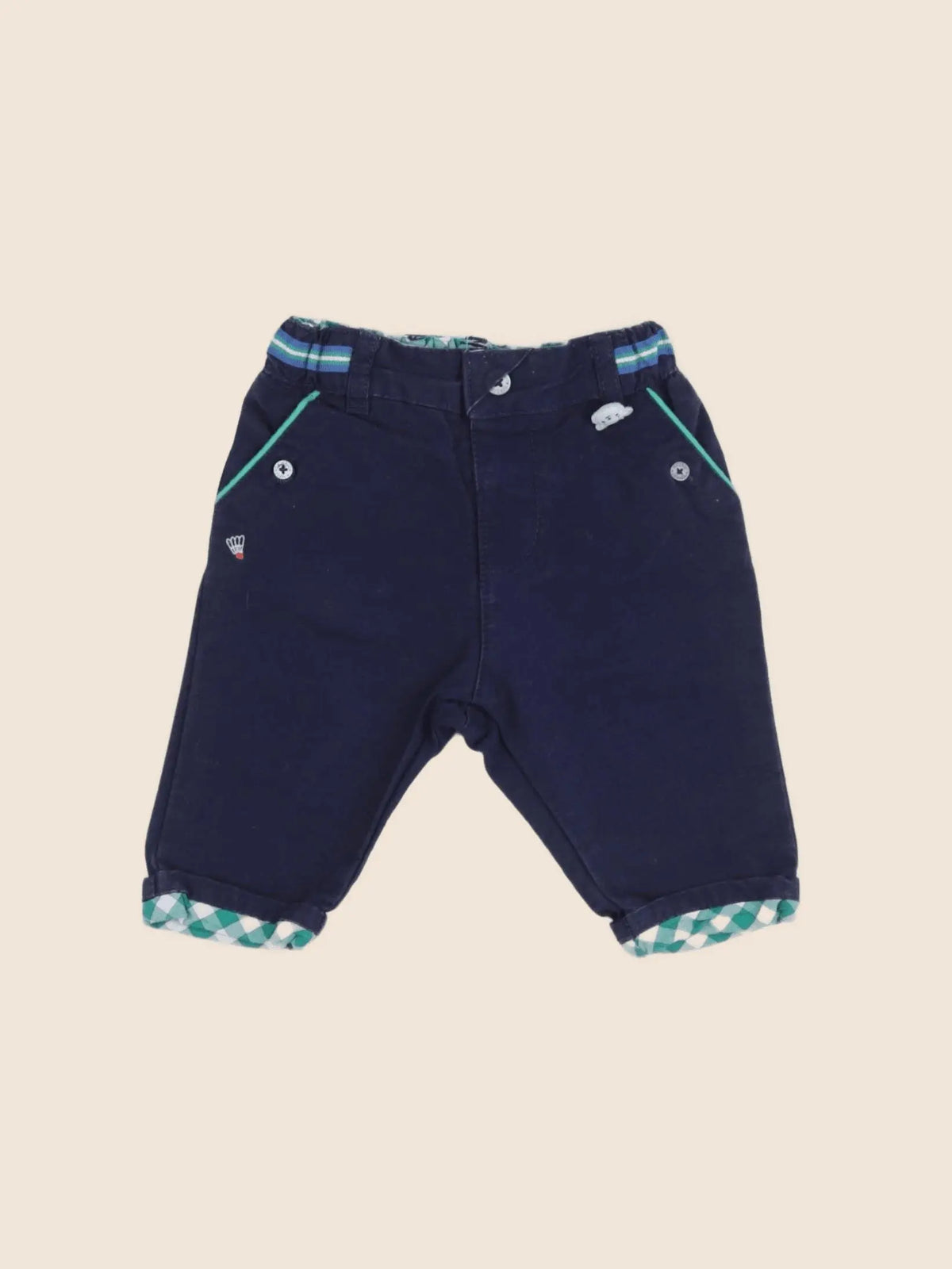 Sergent Major - pantalon bleu - 3 mois