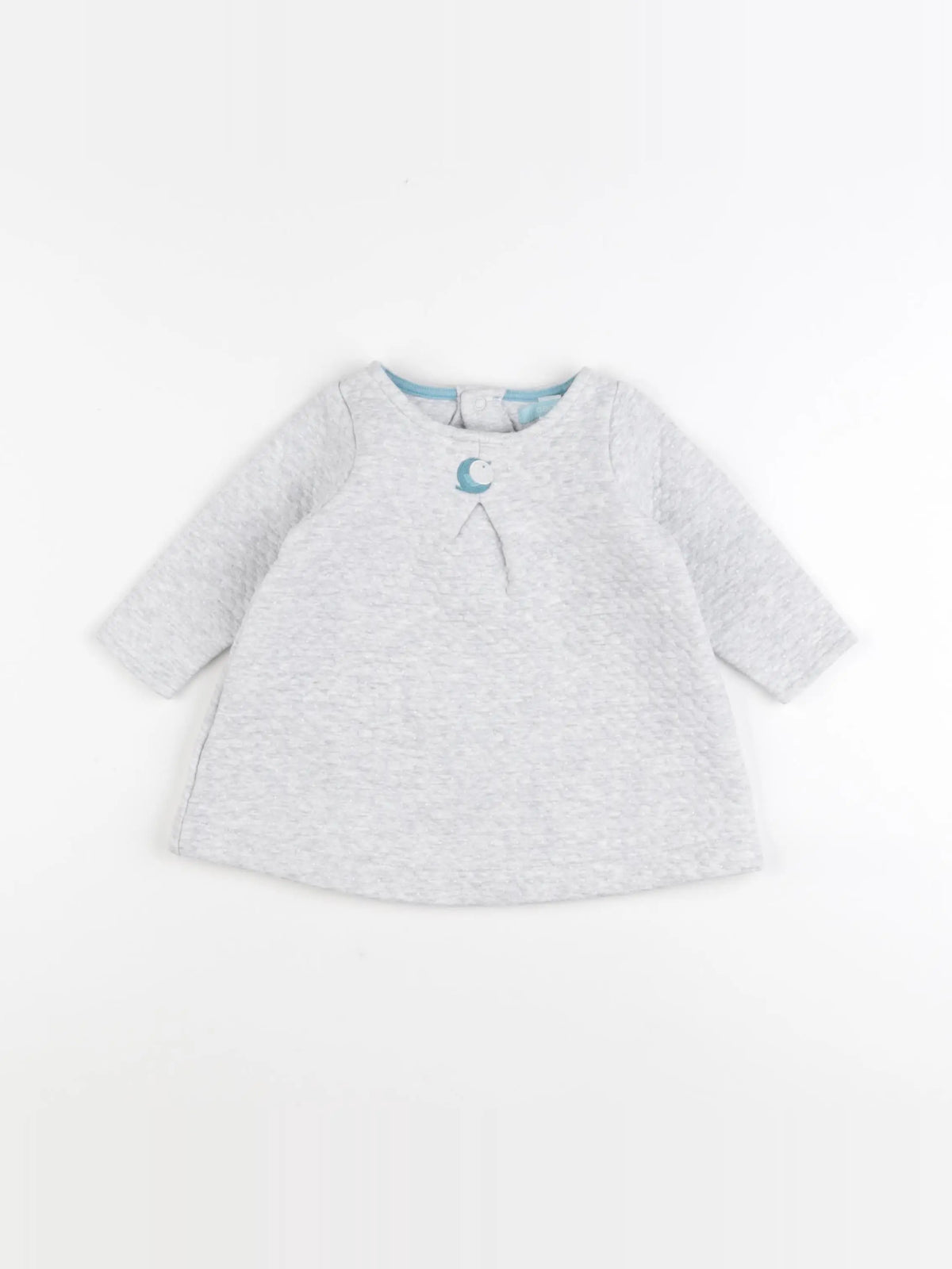 Obaïbi - robe gris - 9 mois