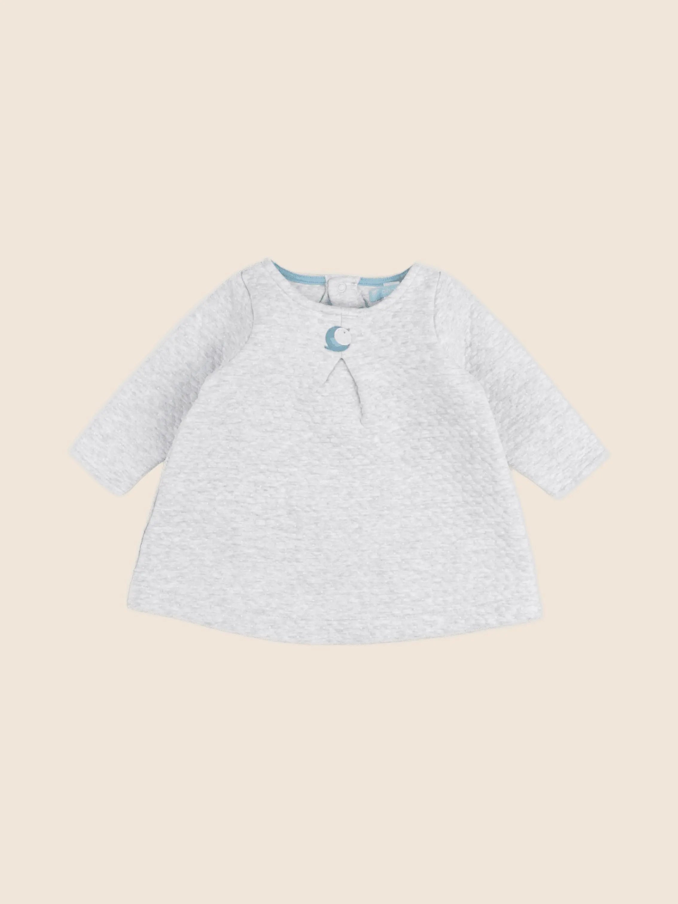 Obaïbi - robe gris - 9 mois