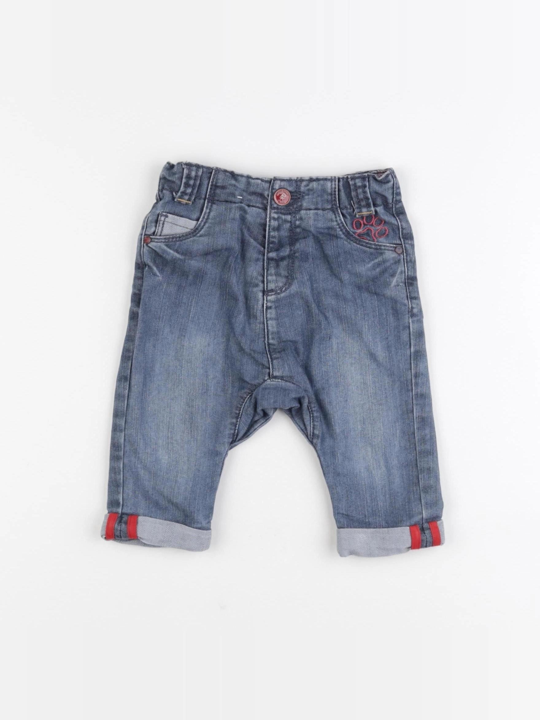 DPAM - jean gris - 6 mois