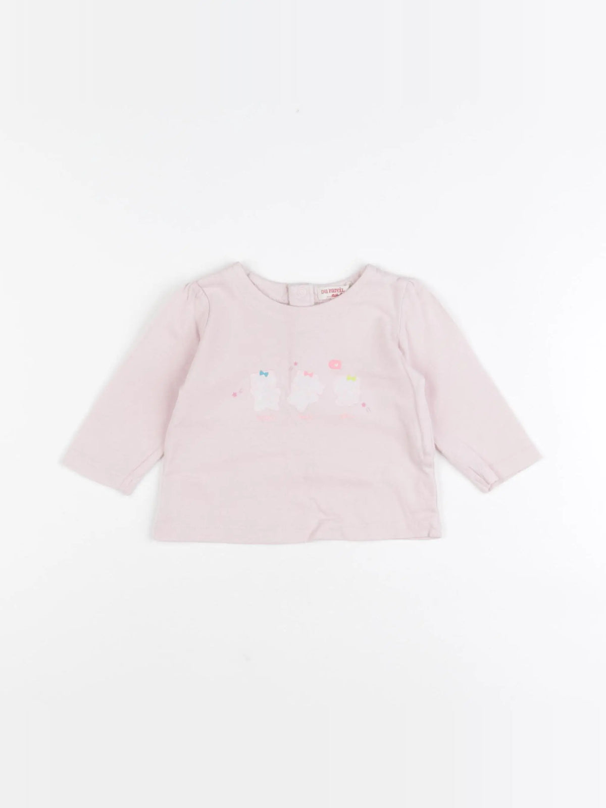 DPAM - tee-shirt rose - 3 mois