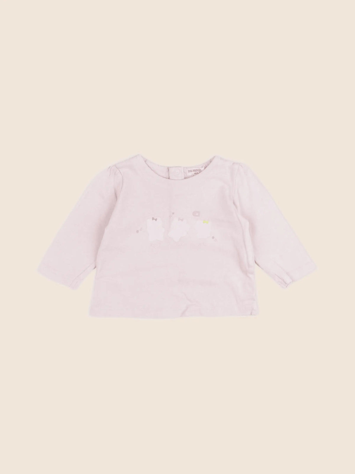 DPAM - tee-shirt rose - 3 mois