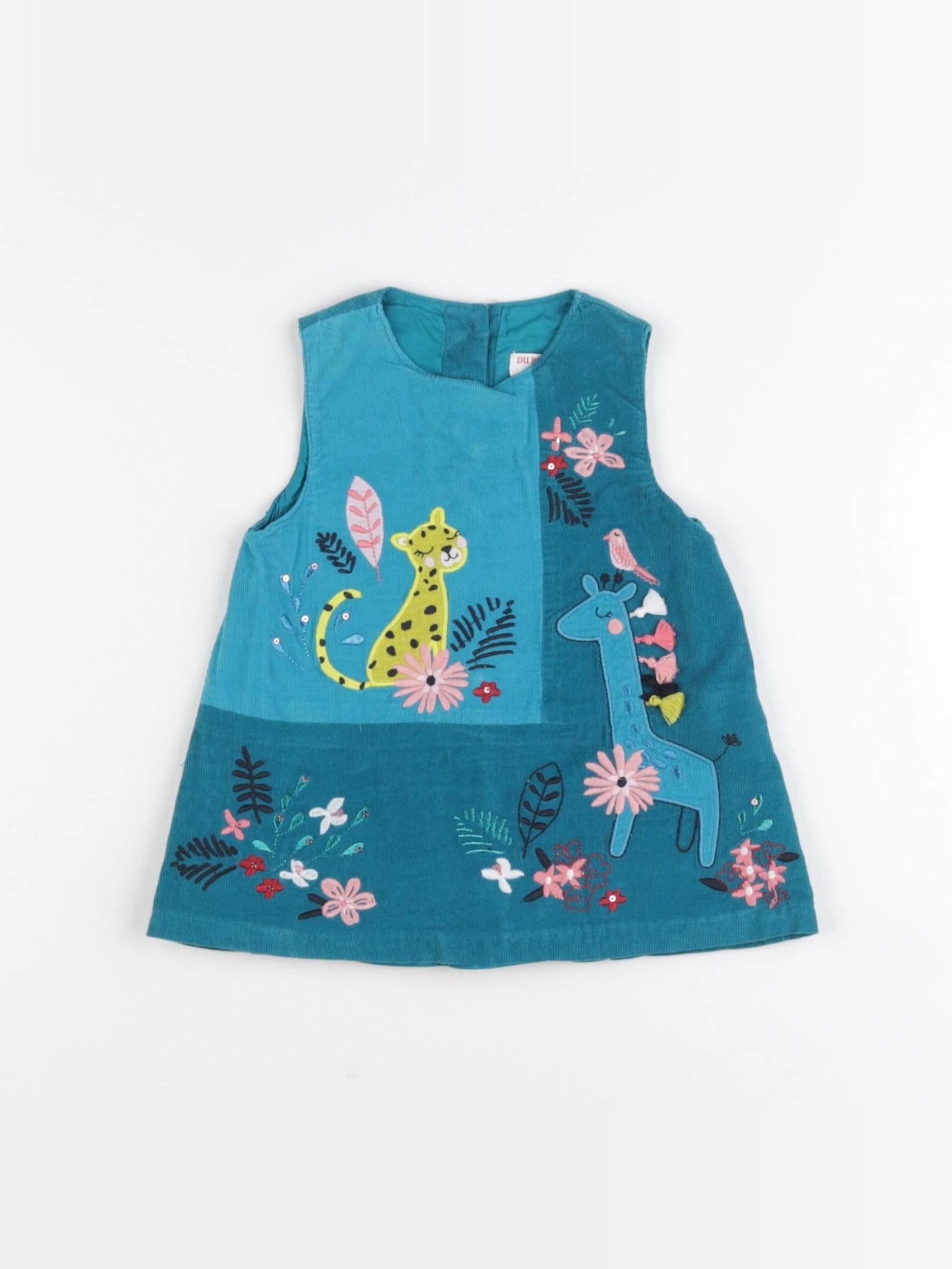 DPAM - robe bleu - 3 mois