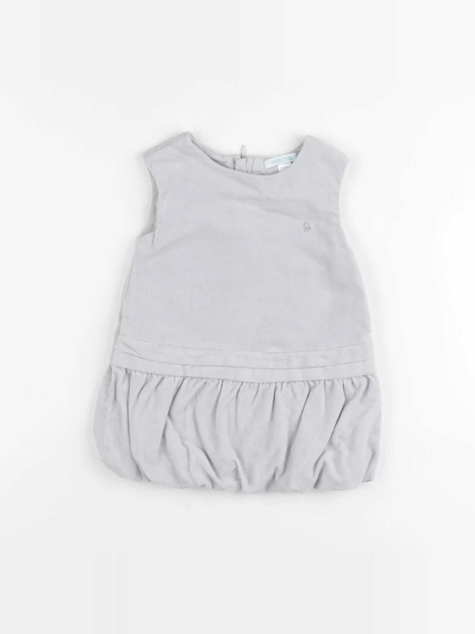 Obaïbi - robe gris - 6 mois
