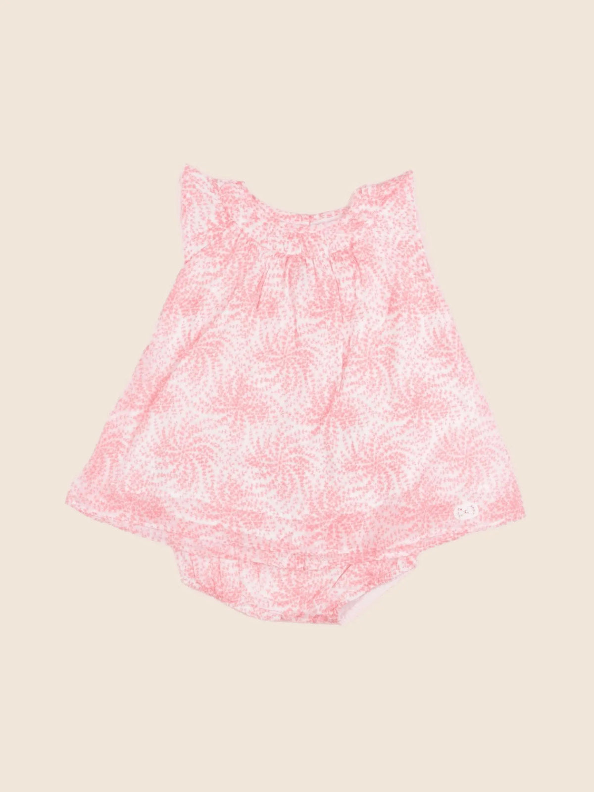Absorba - robe orange fluo - 6 mois