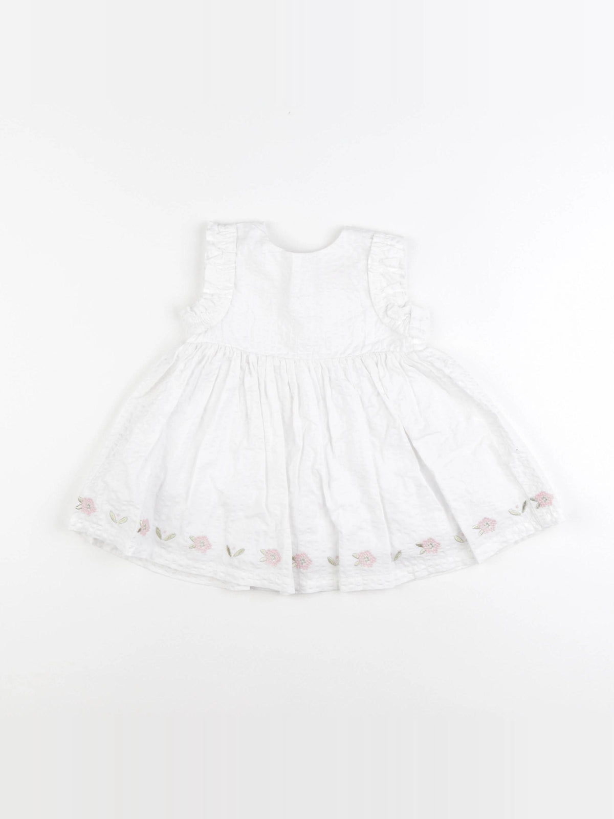 DPAM - robe blanc - 9 mois