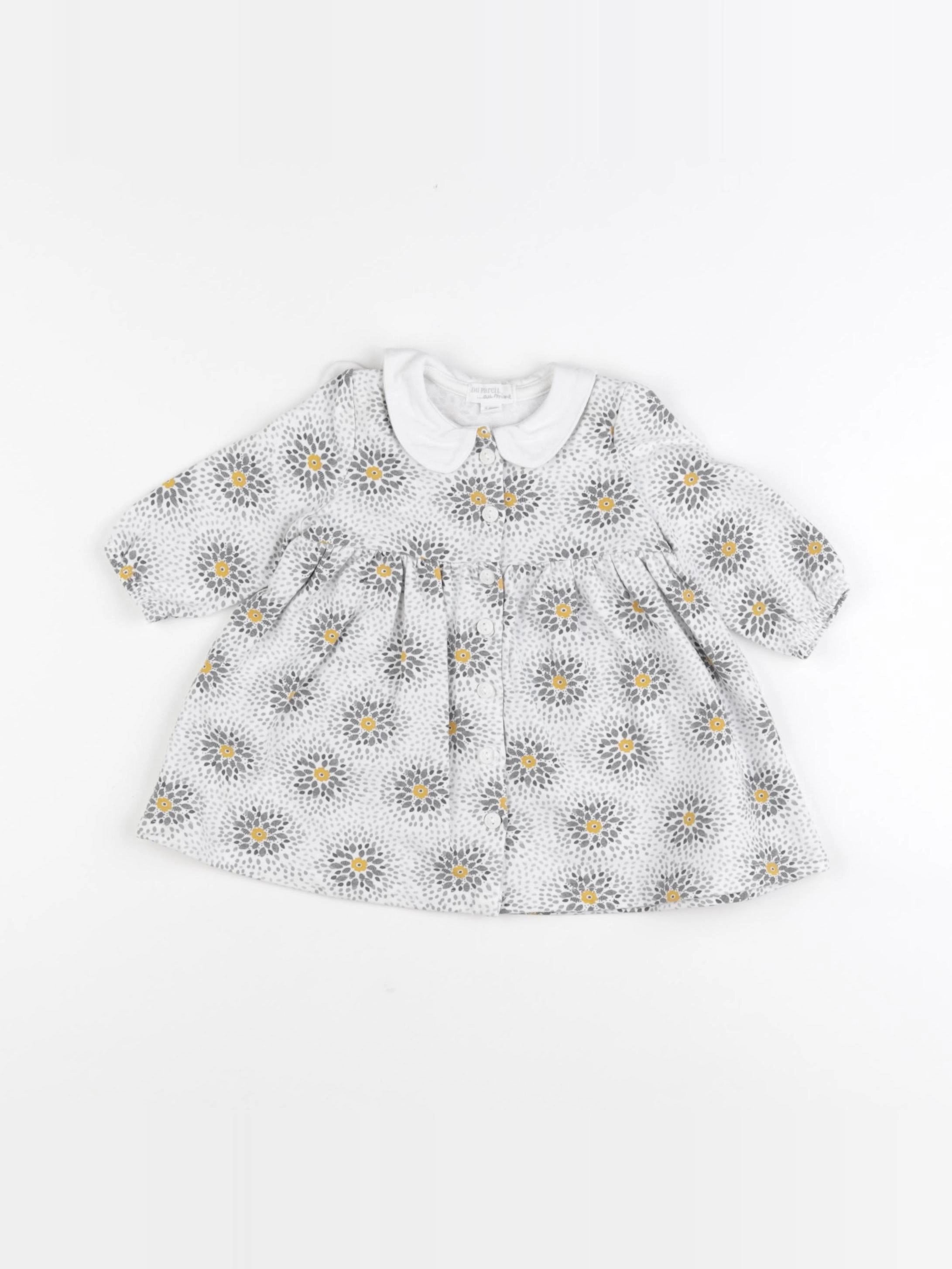 DPAM - robe gris - 3 mois