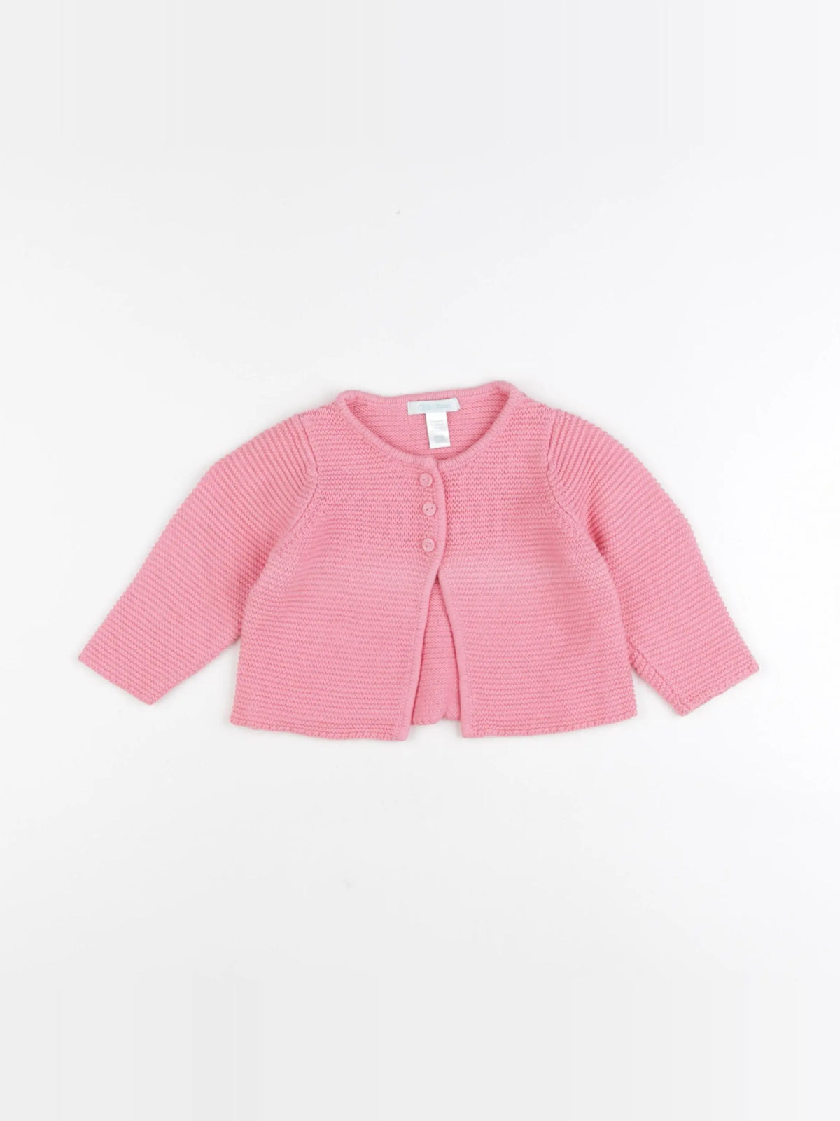 Obaïbi - gilet rose - 6 mois