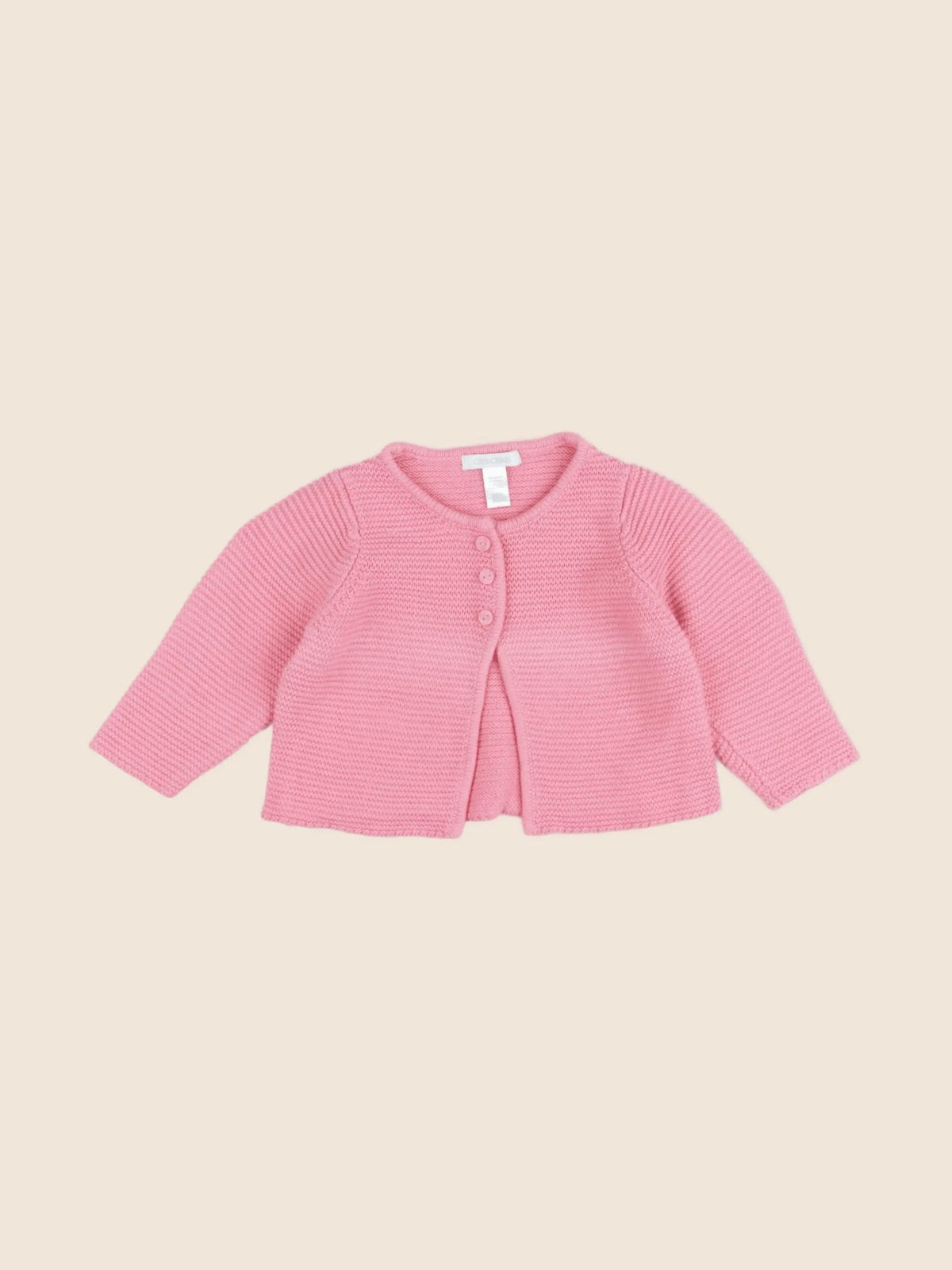 Obaïbi - gilet rose - 6 mois