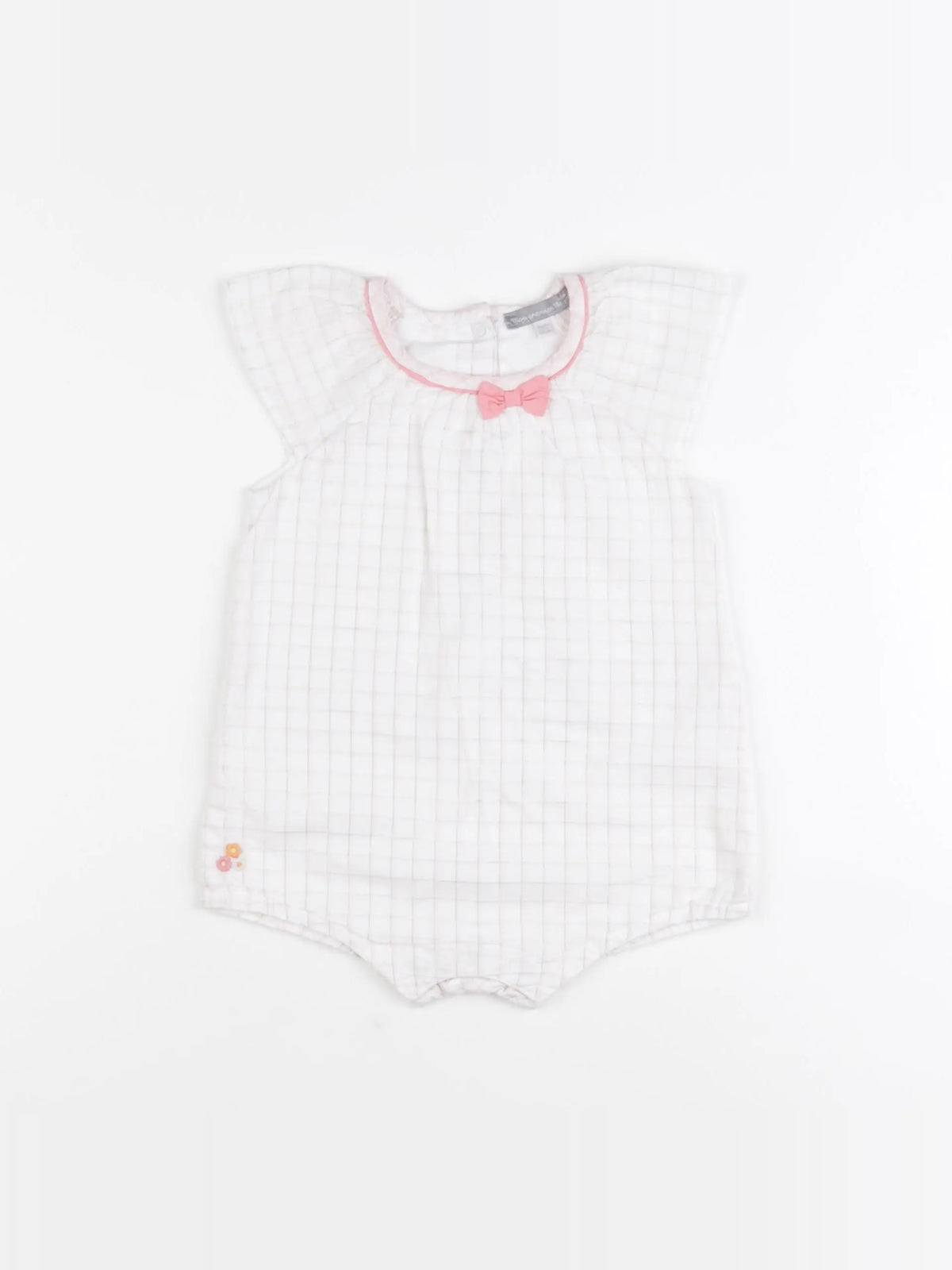 Sergent Major - combinaison blanc - 6 mois