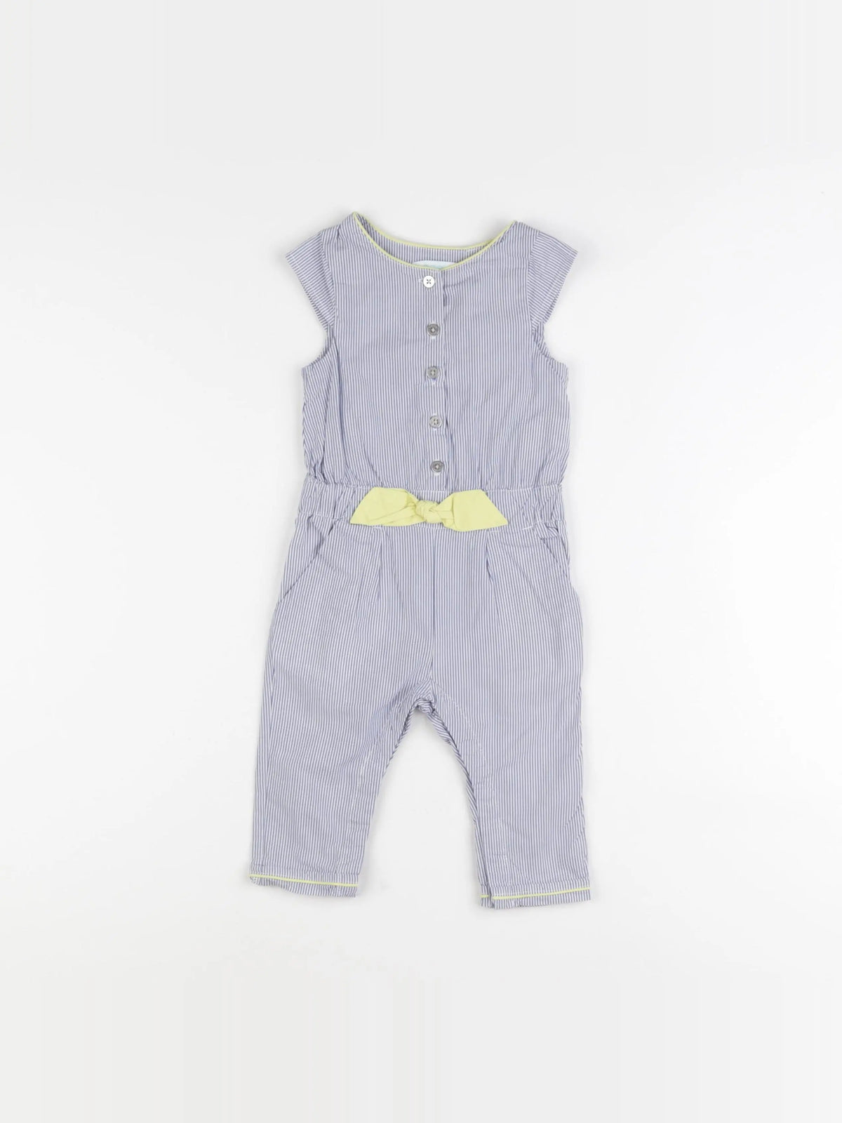 Obaïbi - combinaison bleu - 9 mois