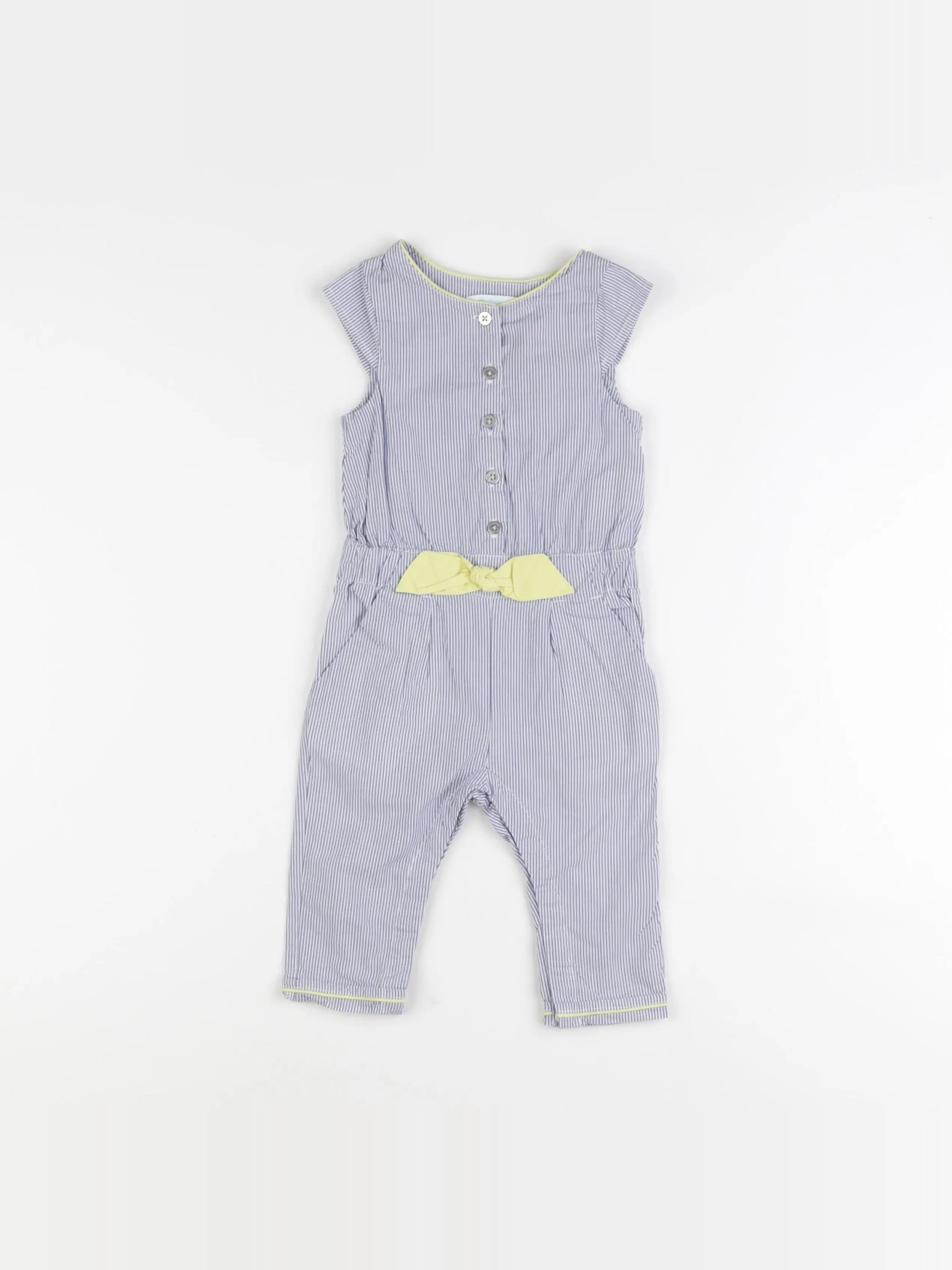 Obaïbi - combinaison bleu - 9 mois