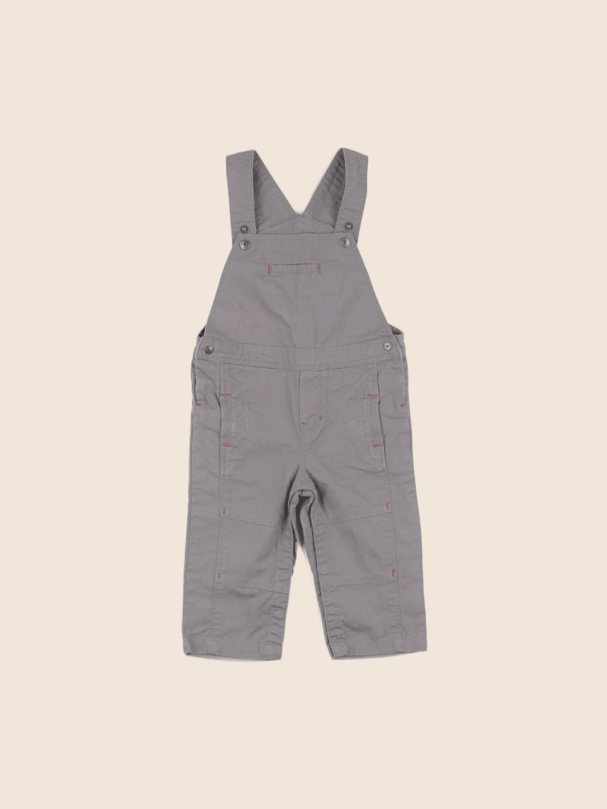 Obaïbi - salopette gris - 12 mois