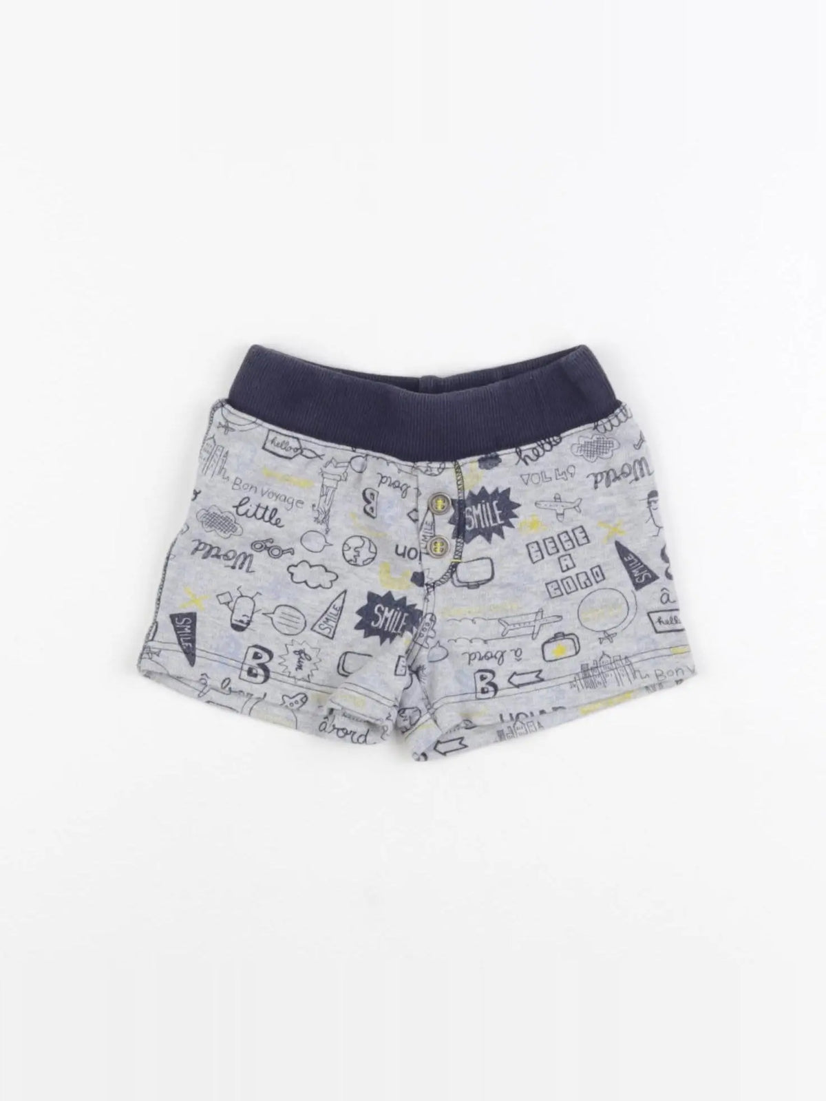Absorba - short gris - 6 mois