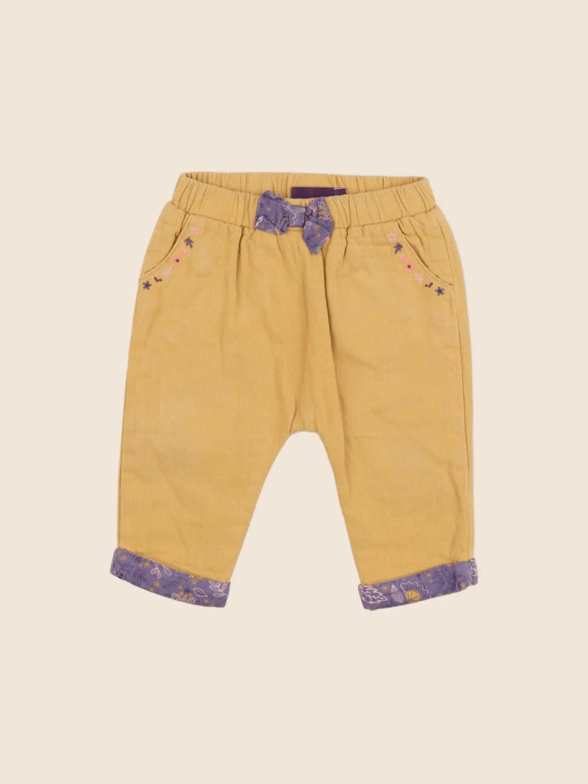 Sergent Major - pantalon jaune - 6 mois