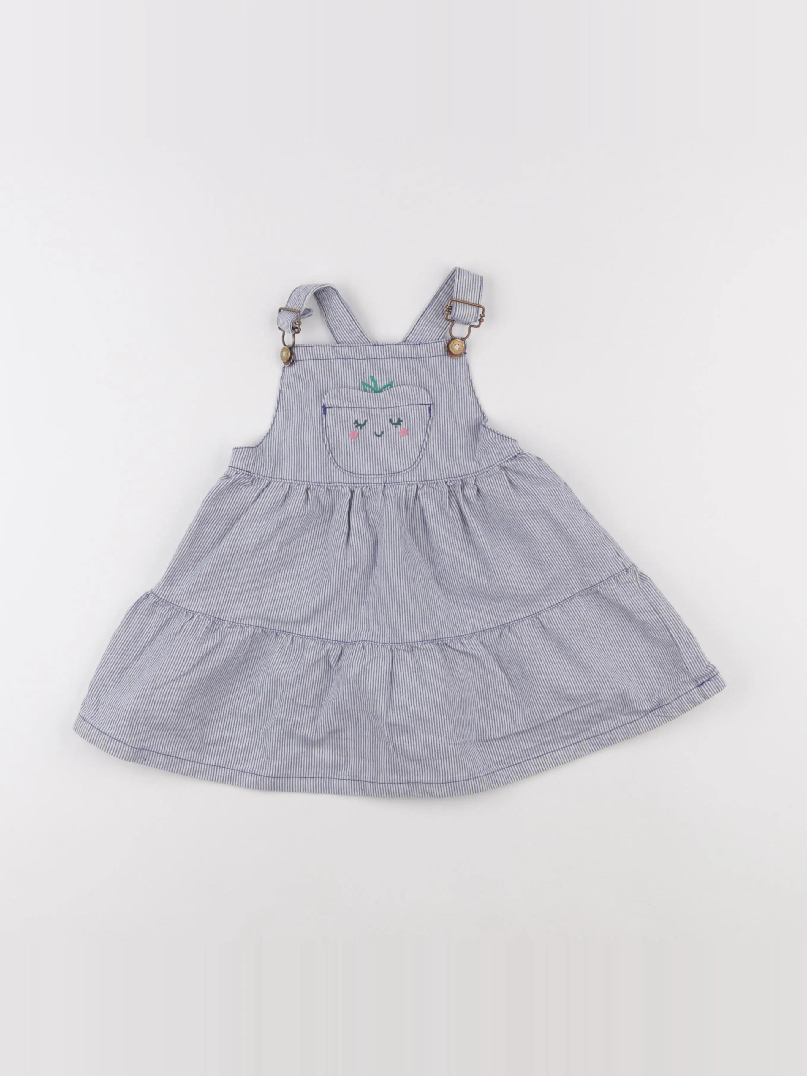 Sergent Major - robe bleu - 24 mois