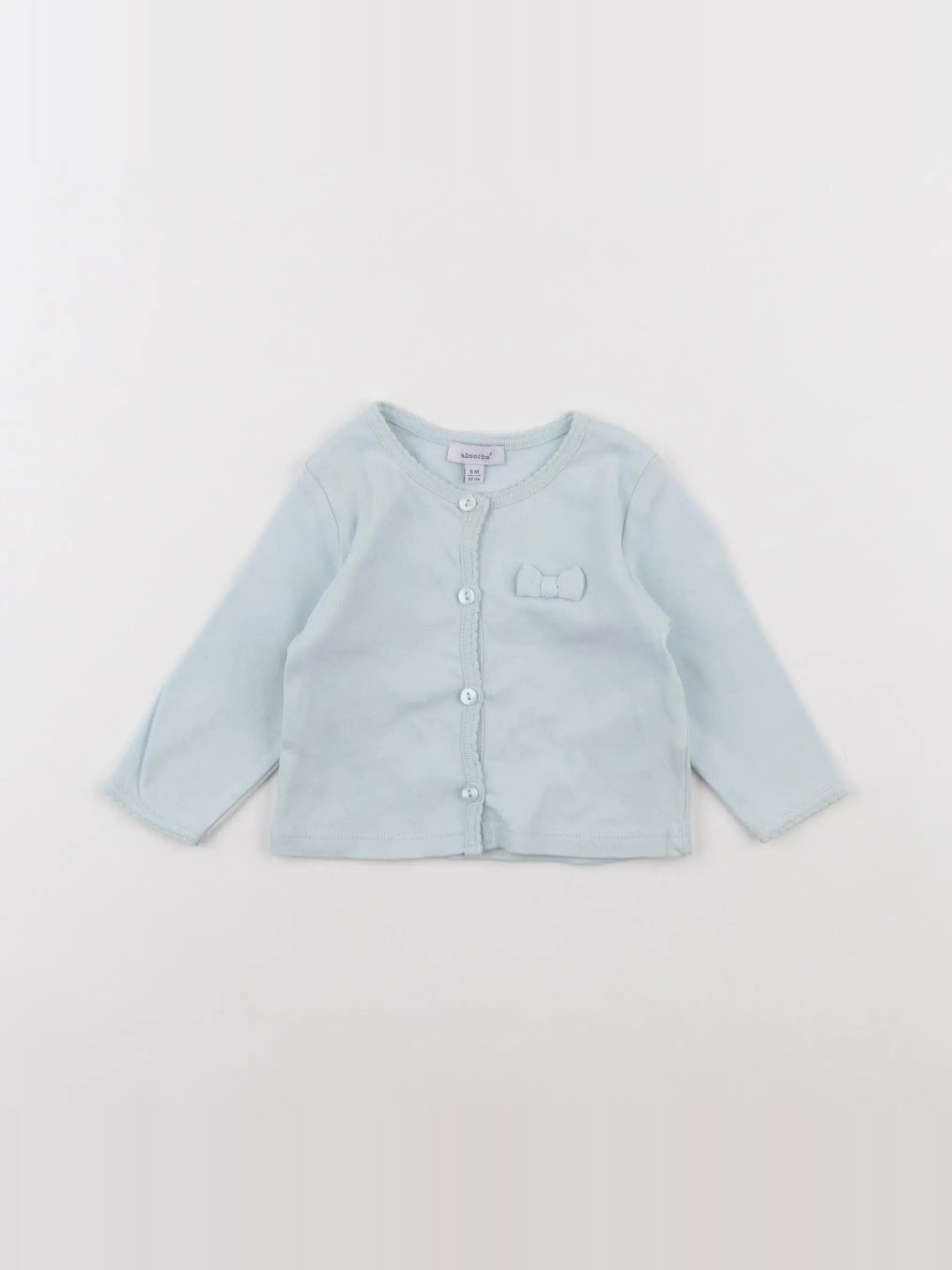 Absorba - tee-shirt bleu - 6 mois