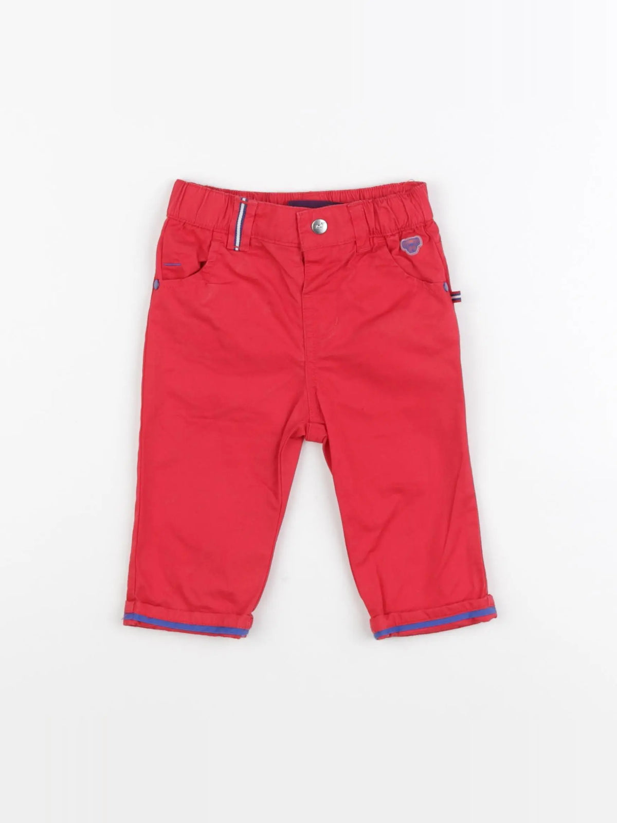 Sergent Major - pantalon rouge - 6 mois