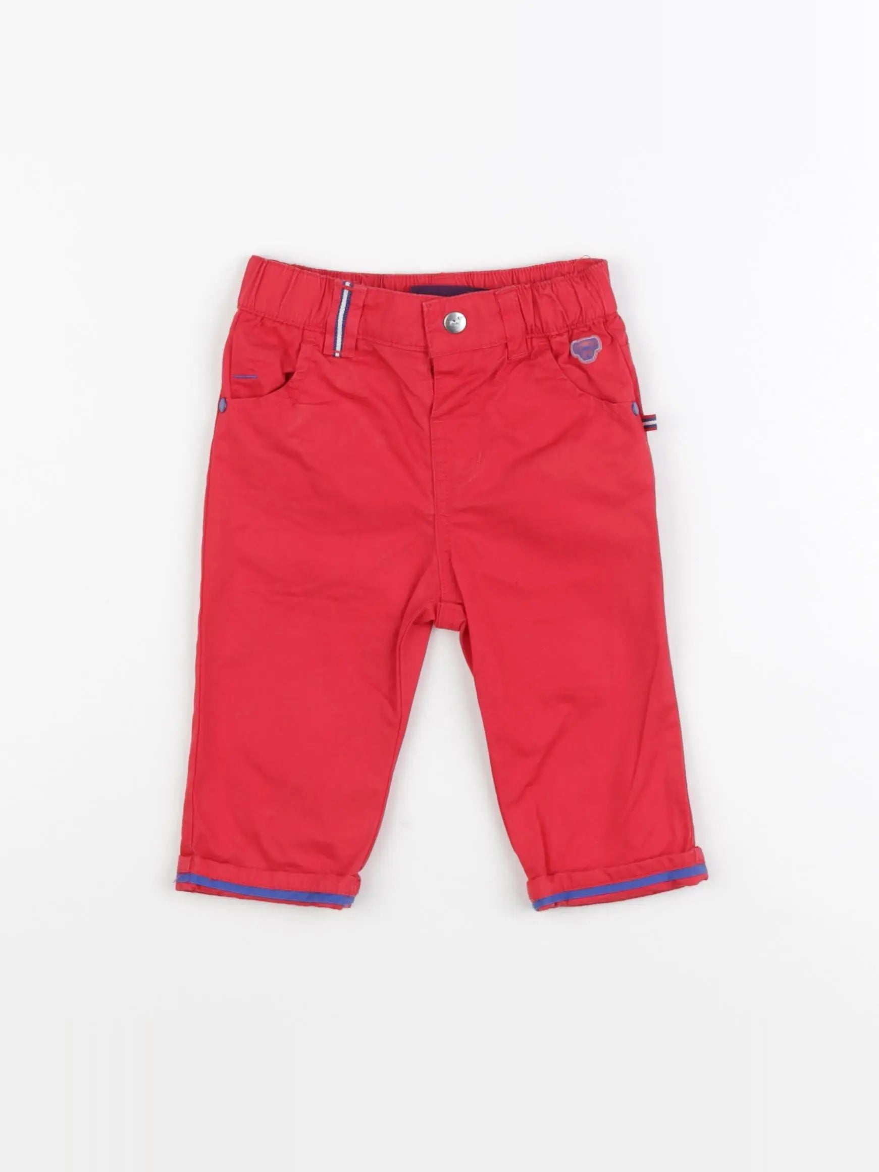 Sergent Major - pantalon rouge - 6 mois