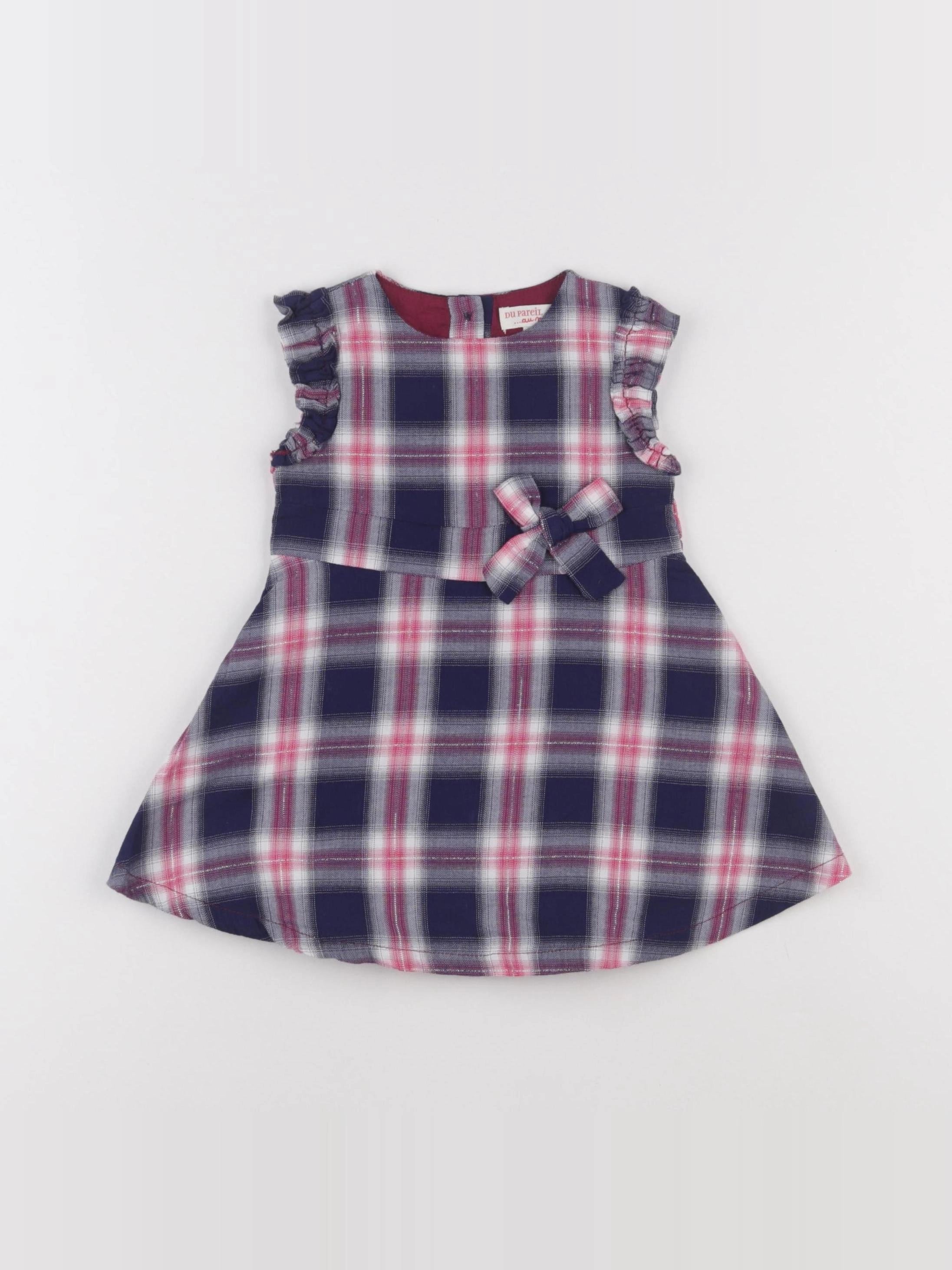 DPAM - robe bleu, rose - 6 mois