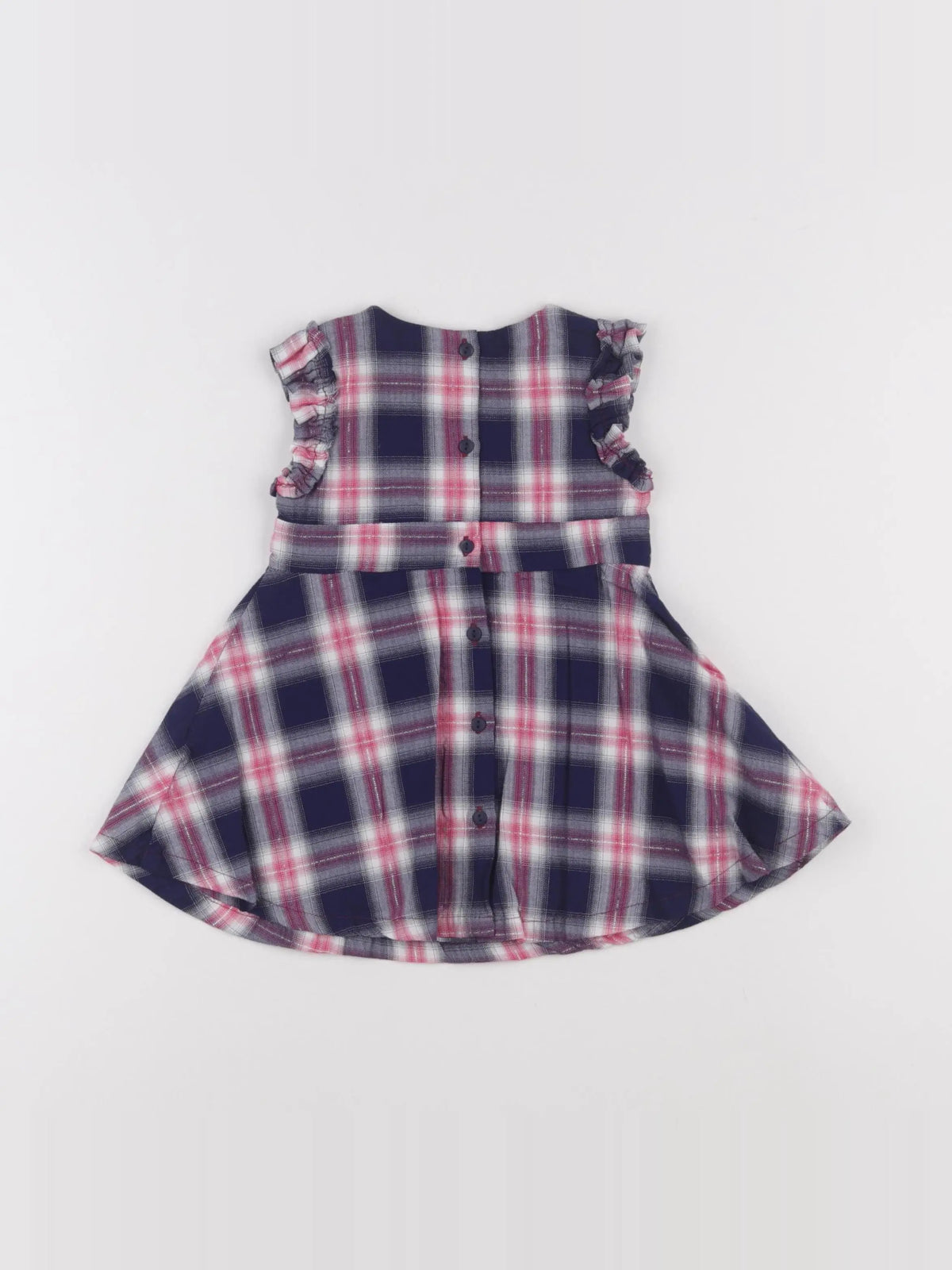 DPAM - robe bleu, rose - 6 mois