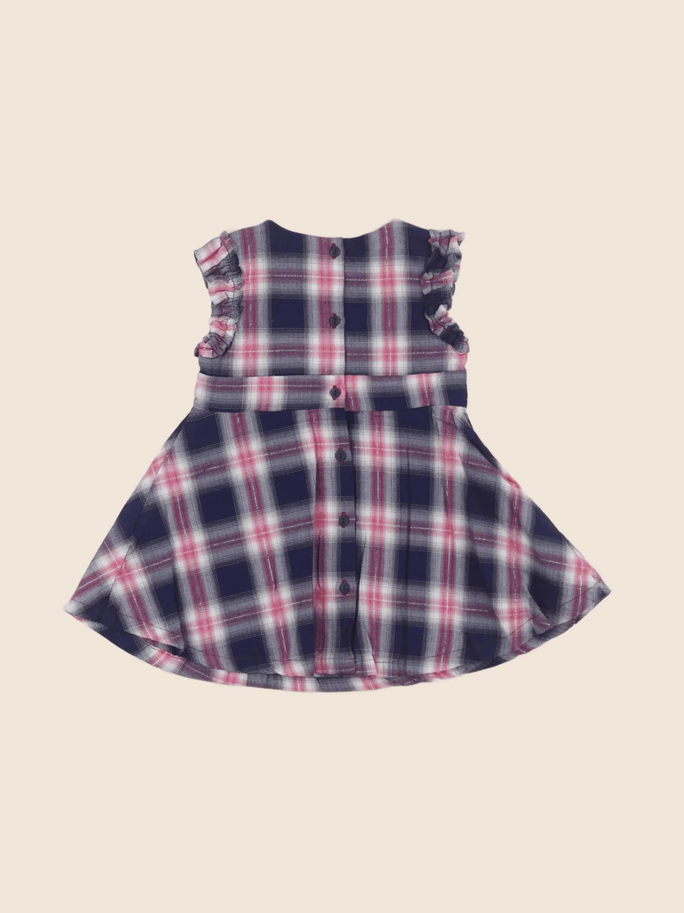 DPAM - robe bleu, rose - 6 mois