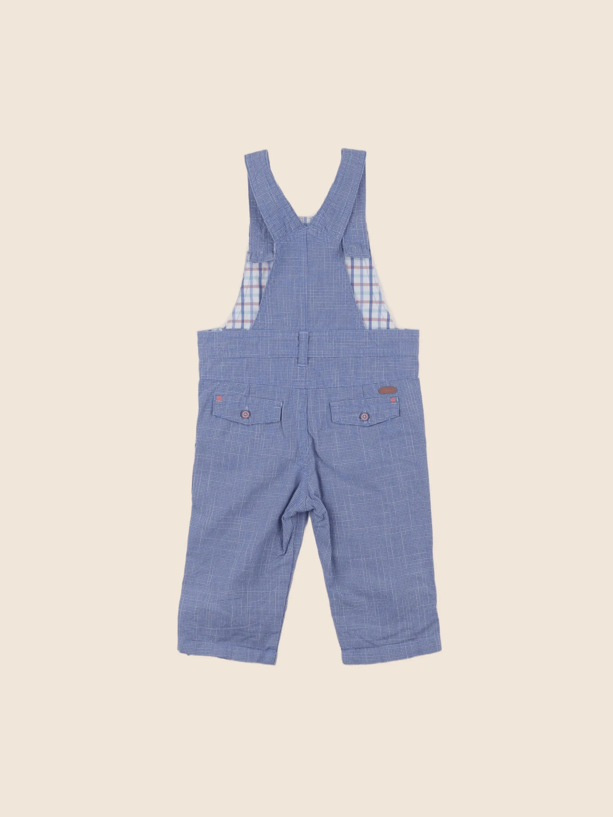 Sergent Major - salopette bleu - 12 mois