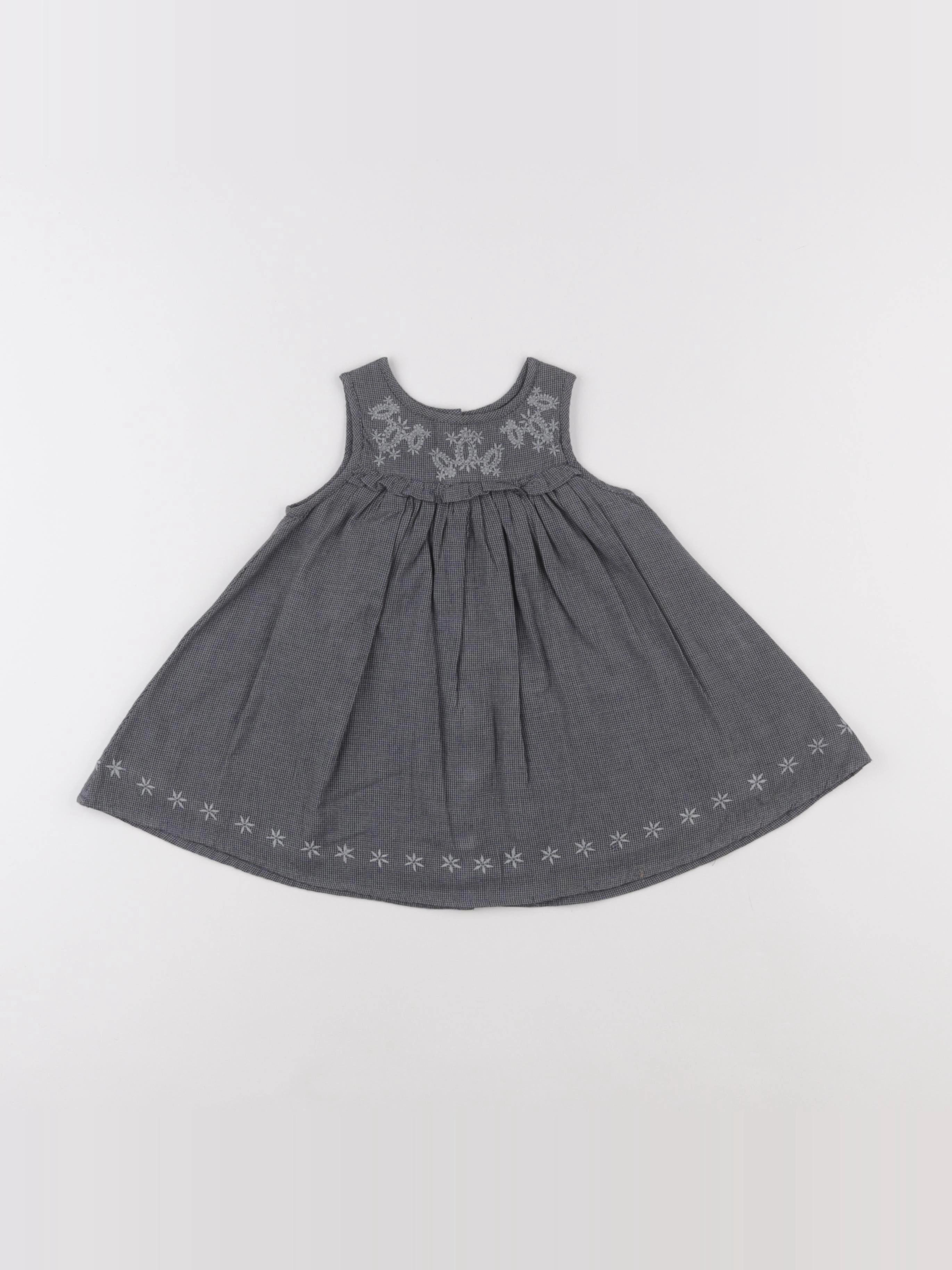 DPAM - robe gris - 6 mois