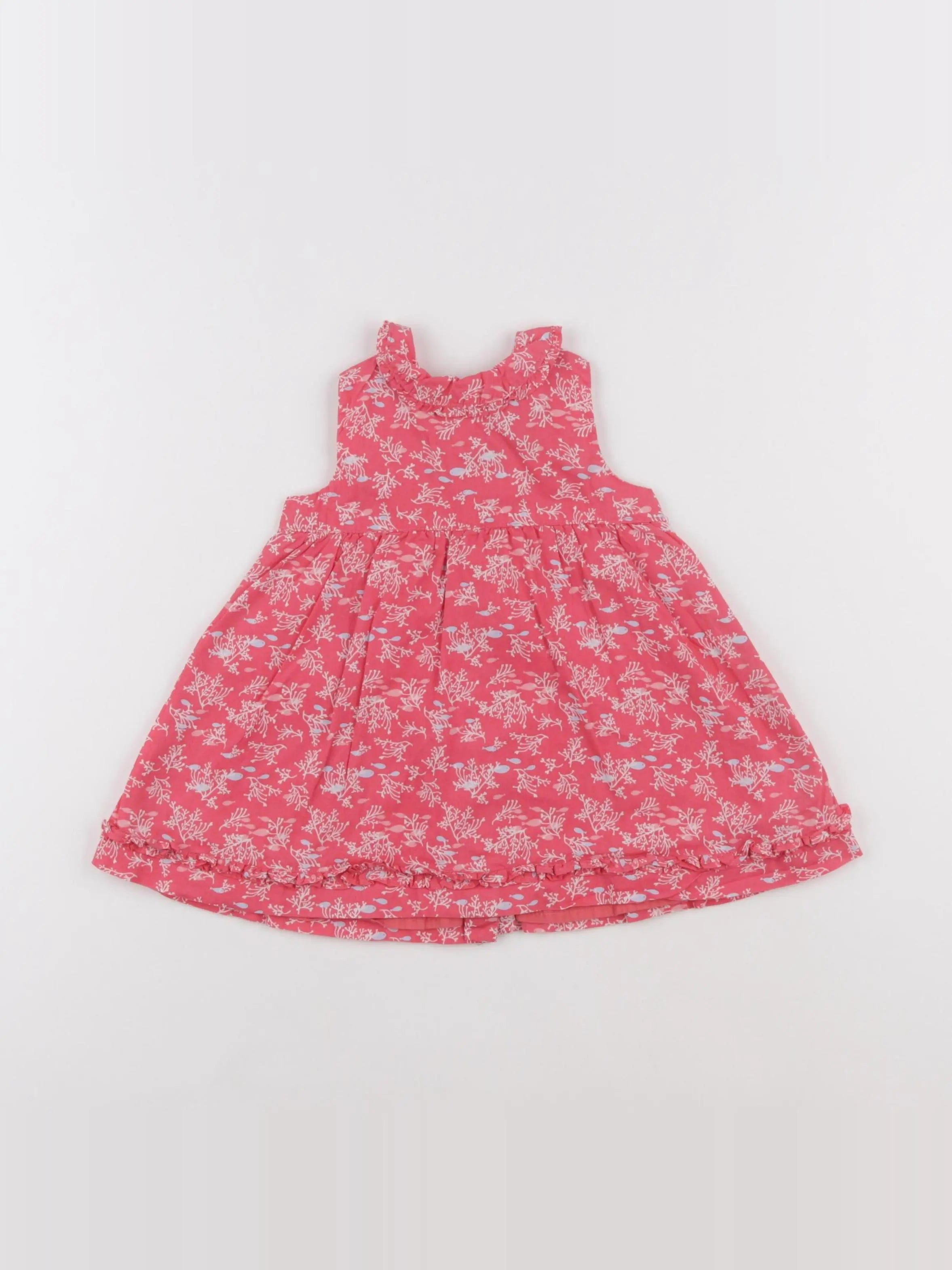 Sergent Major - robe rose - 6 mois