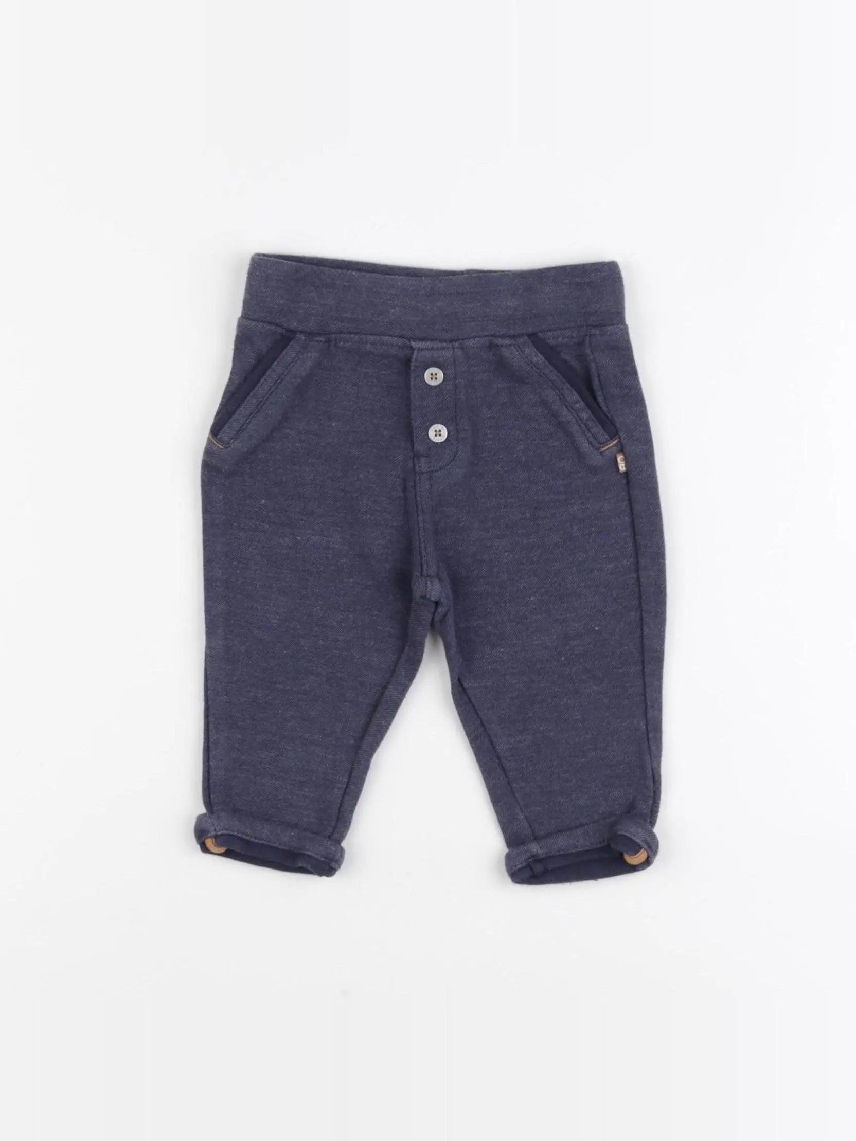 Okaidi - pantalon bleu - 6 mois