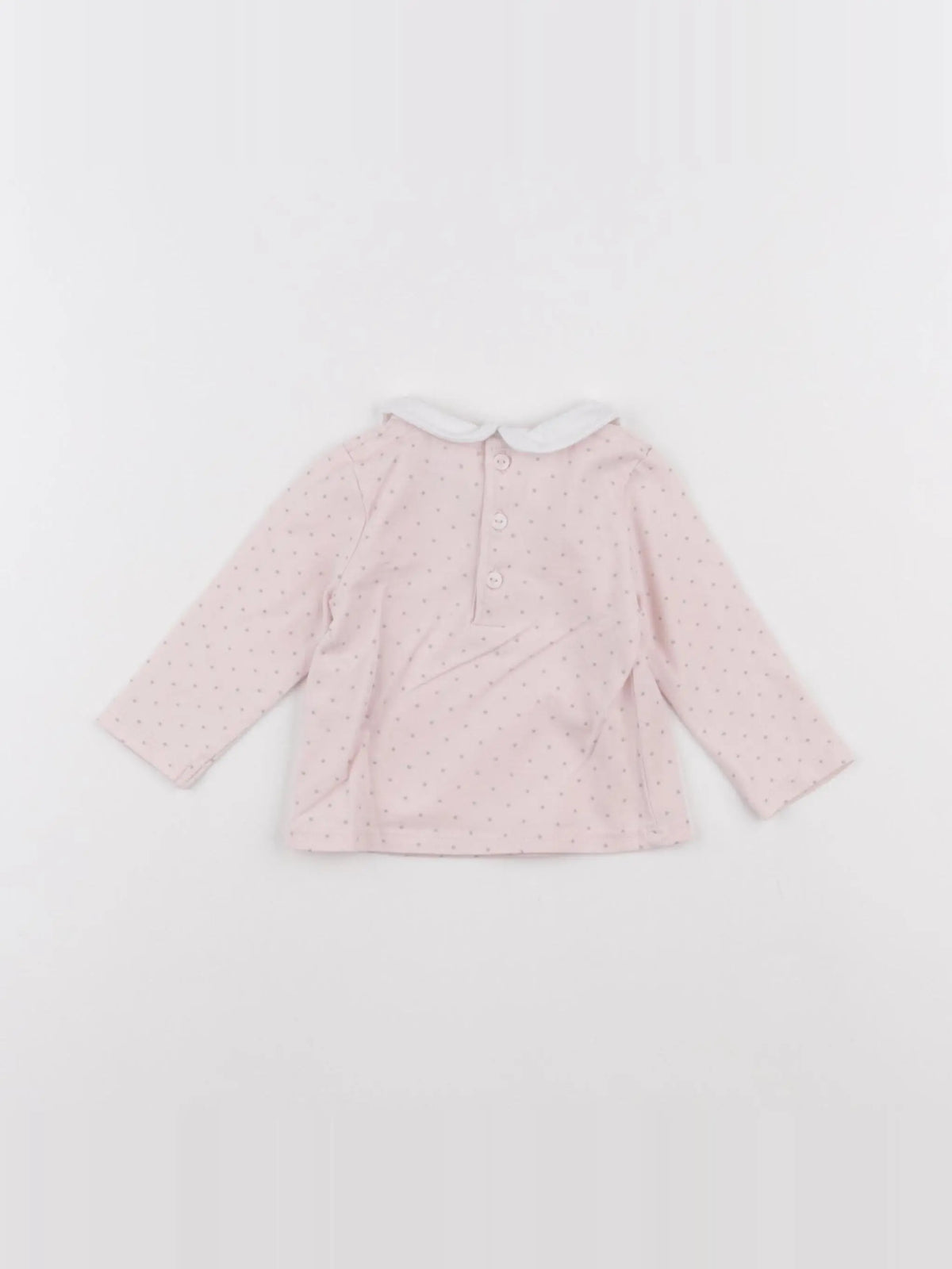 Obaïbi - tee-shirt rose - 3 mois