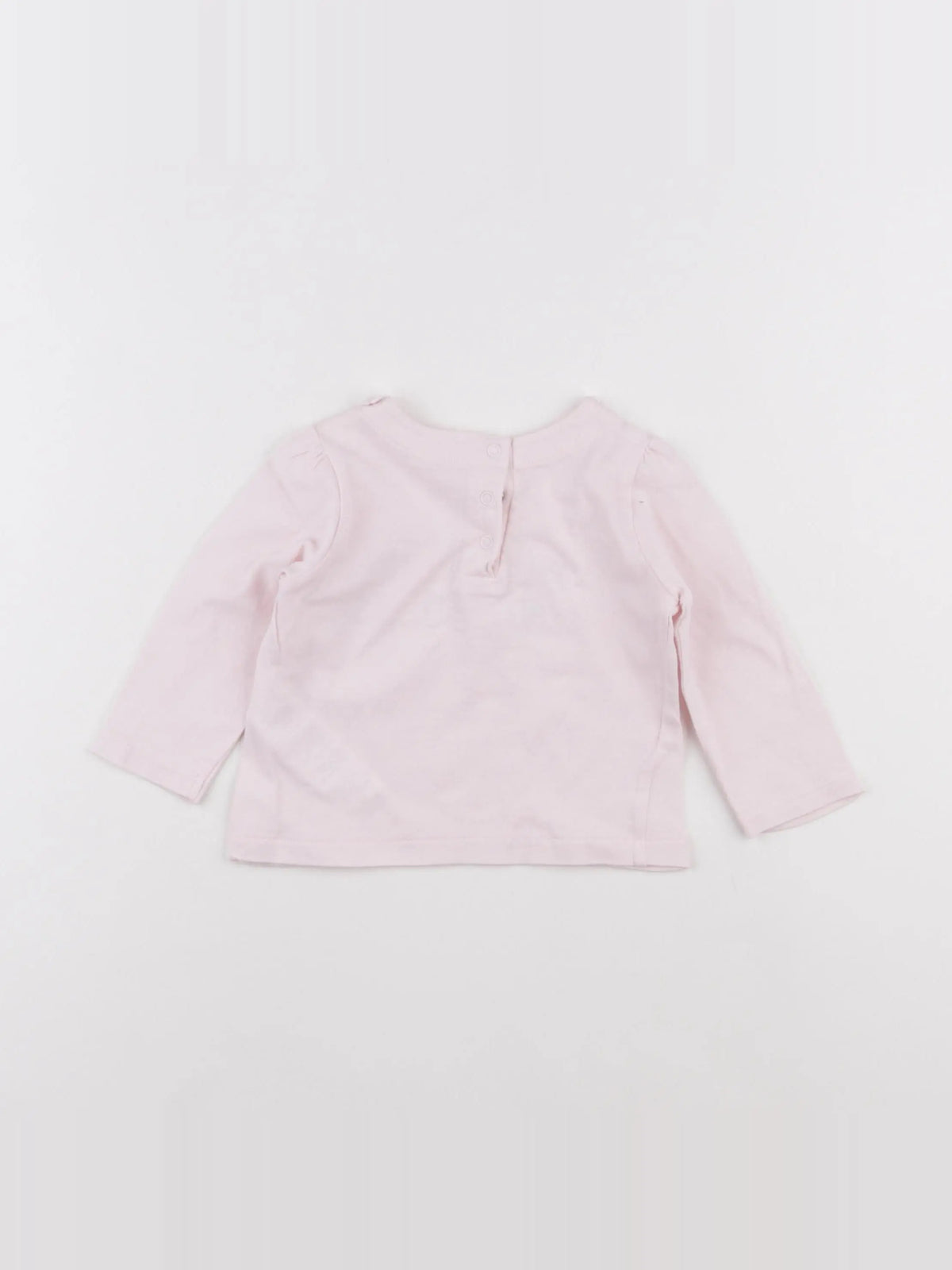 DPAM - tee-shirt rose - 6 mois