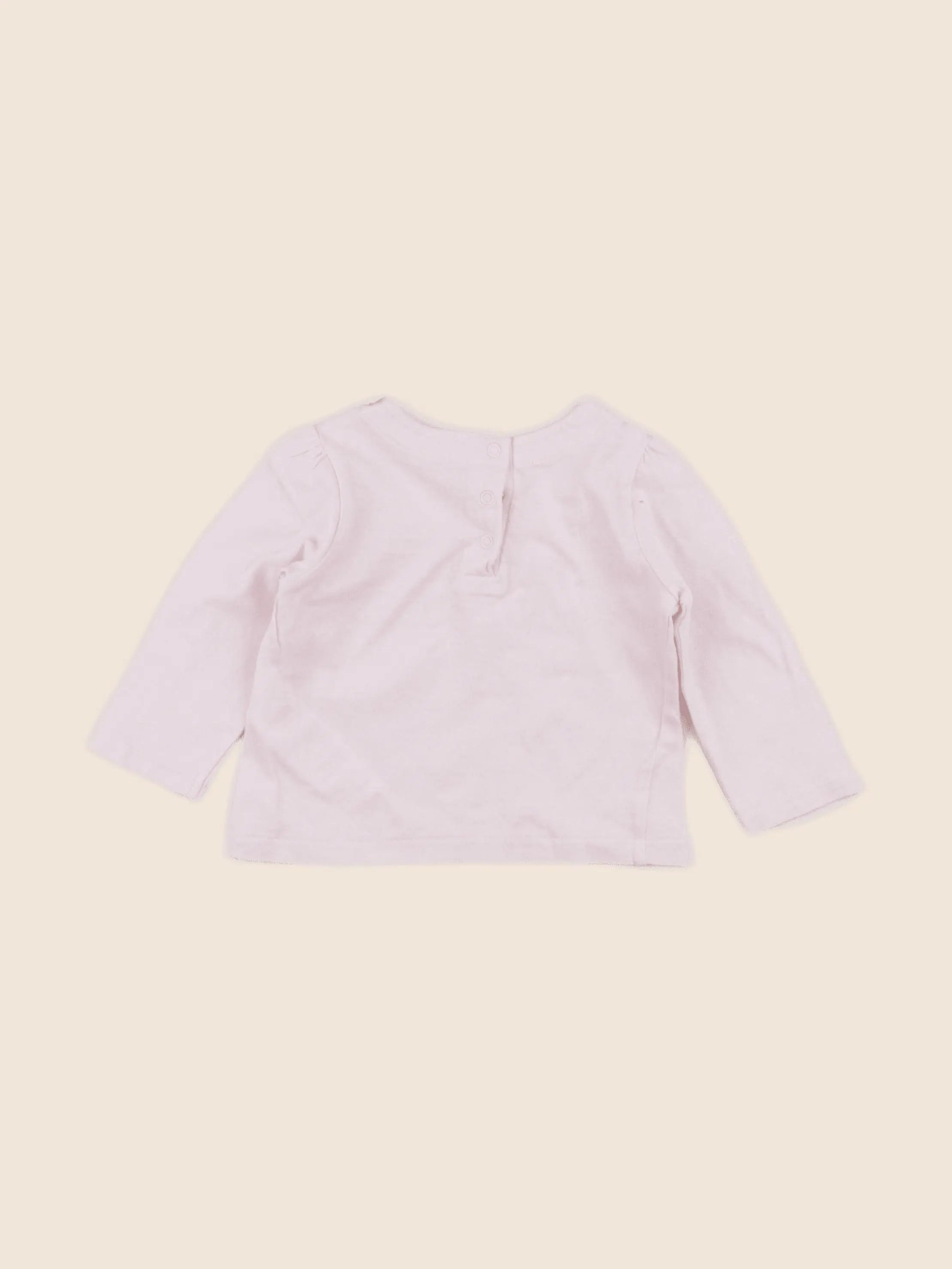 DPAM - tee-shirt rose - 6 mois