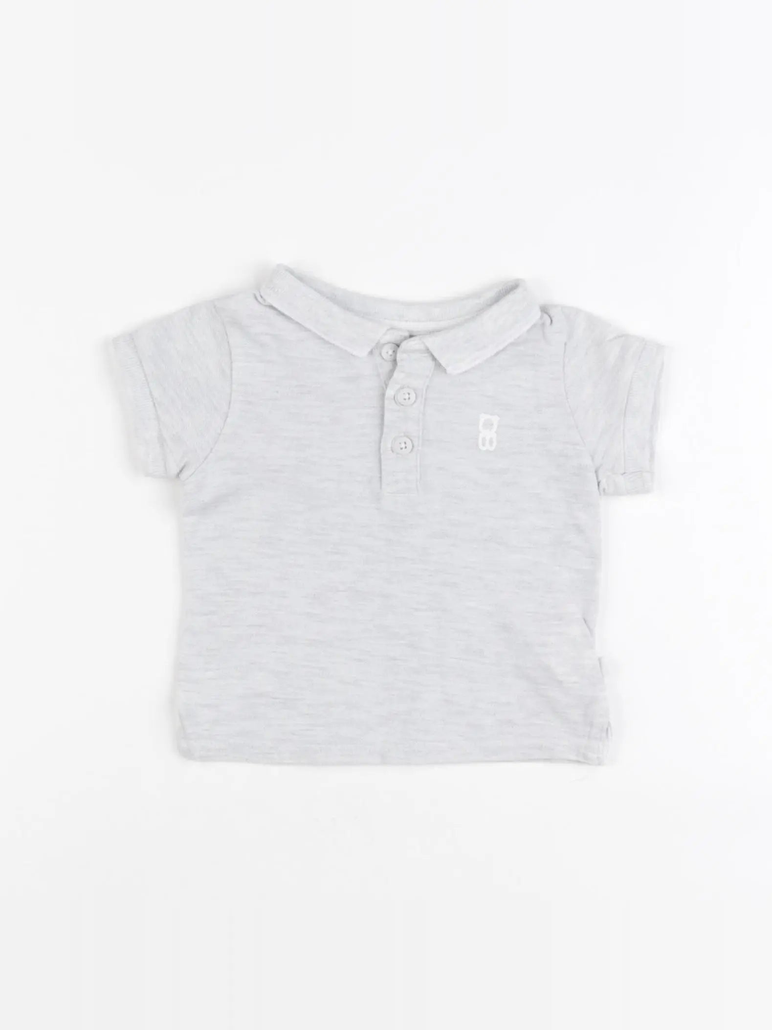 Obaïbi - polo gris - 3 mois