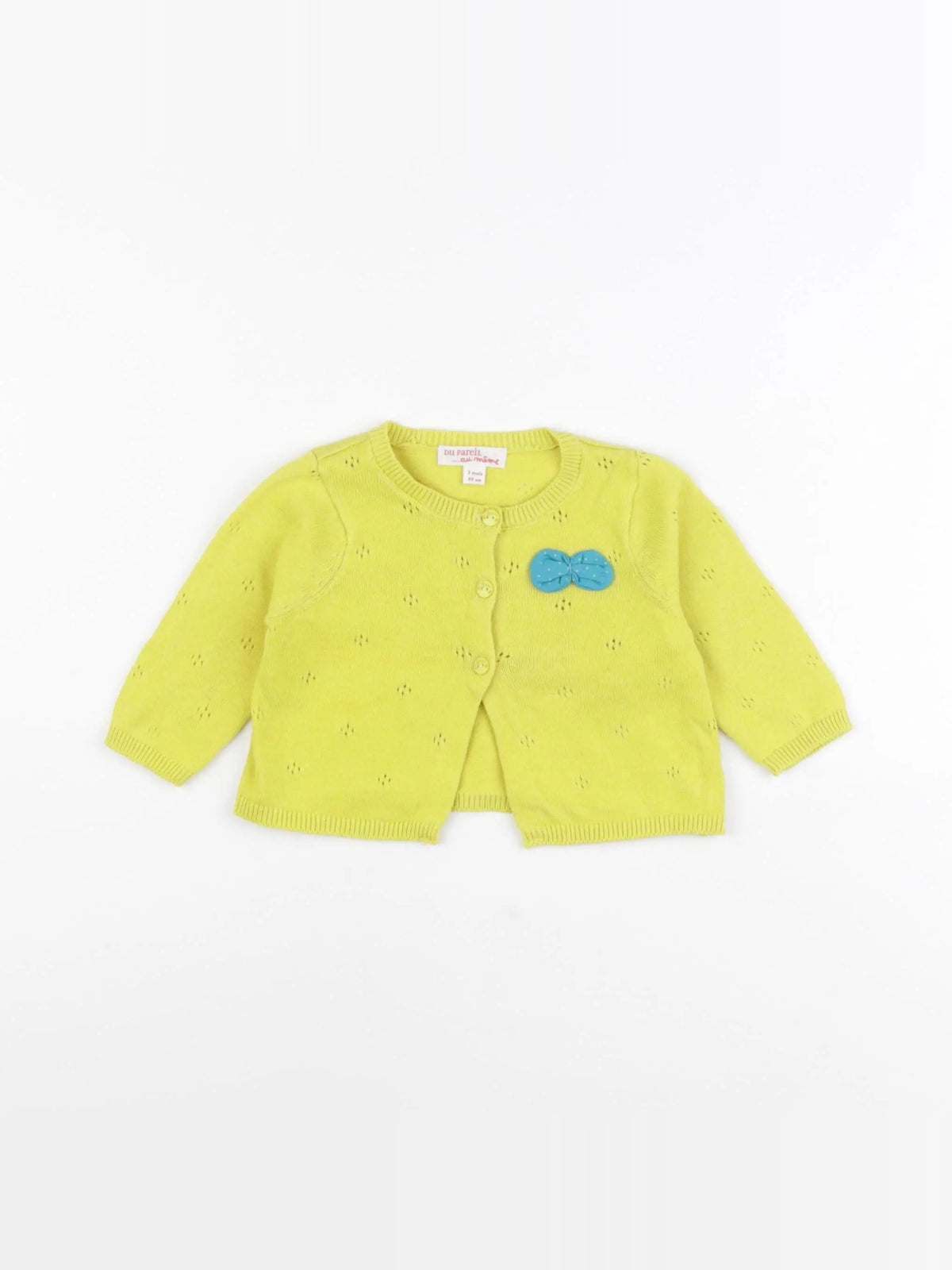 DPAM - gilet jaune - 3 mois