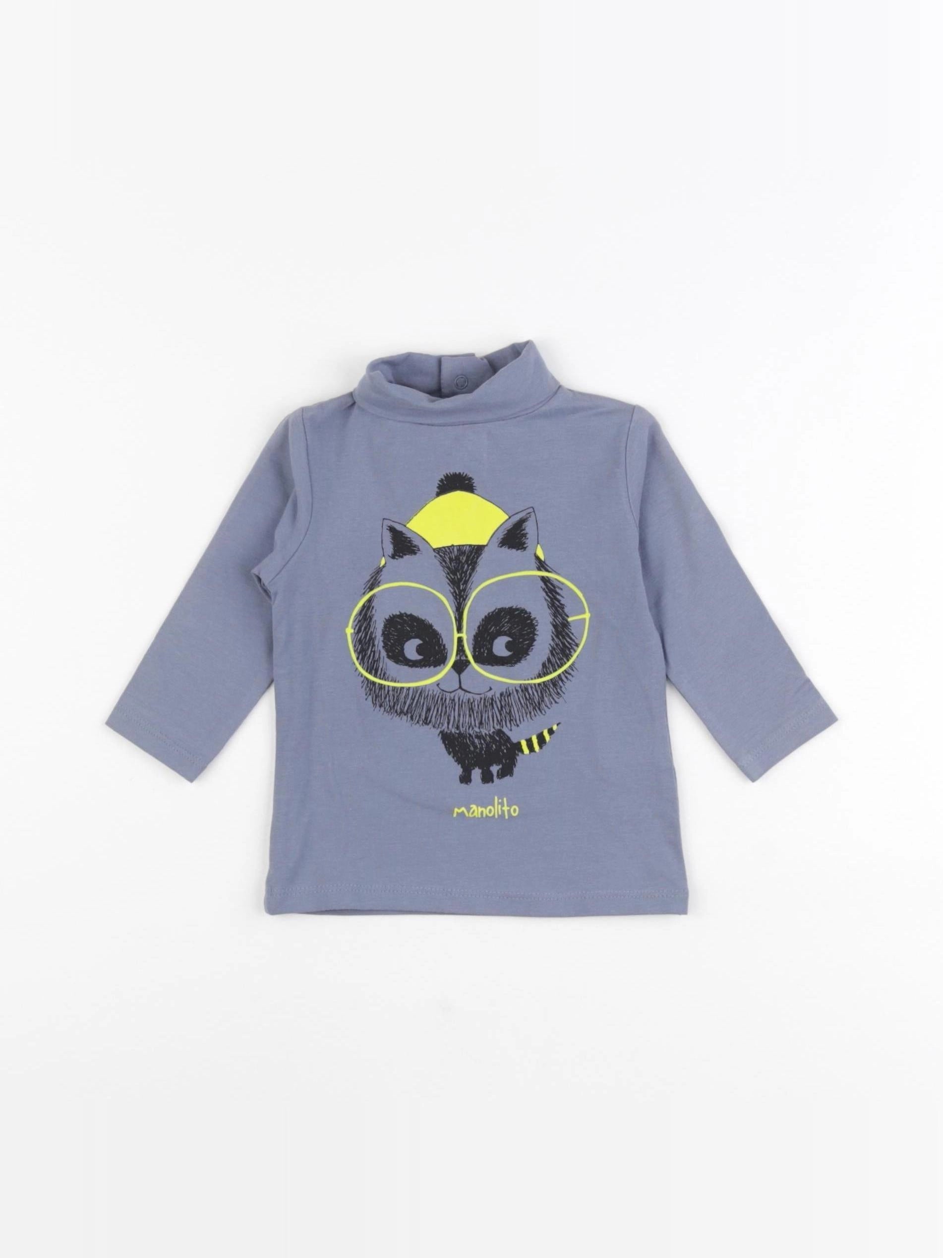 DPAM - sous-pull gris - 3 mois